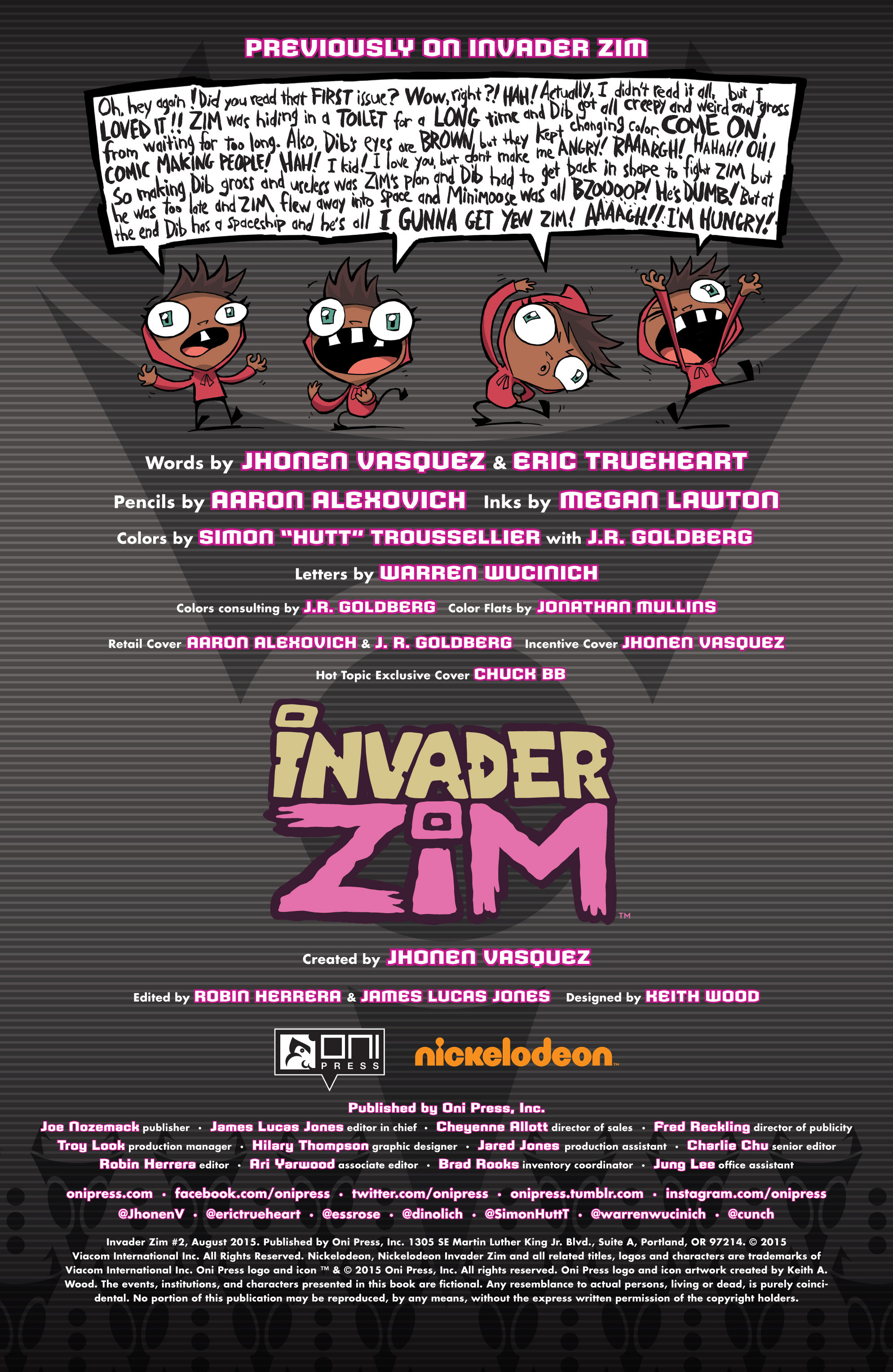 Read online Invader Zim comic -  Issue #2 - 2