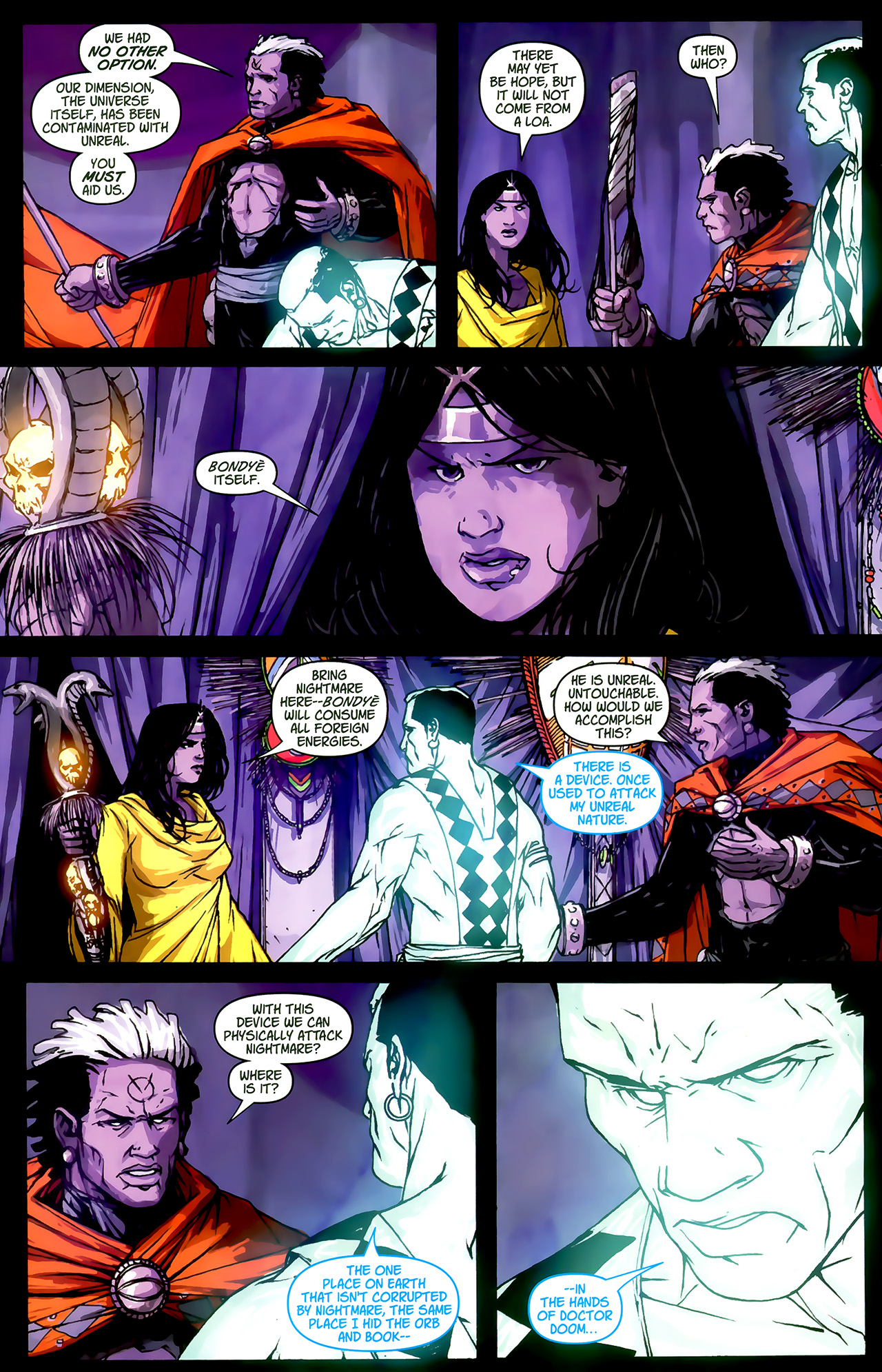 Read online Doctor Voodoo: Avenger of the Supernatural comic -  Issue #4 - 19