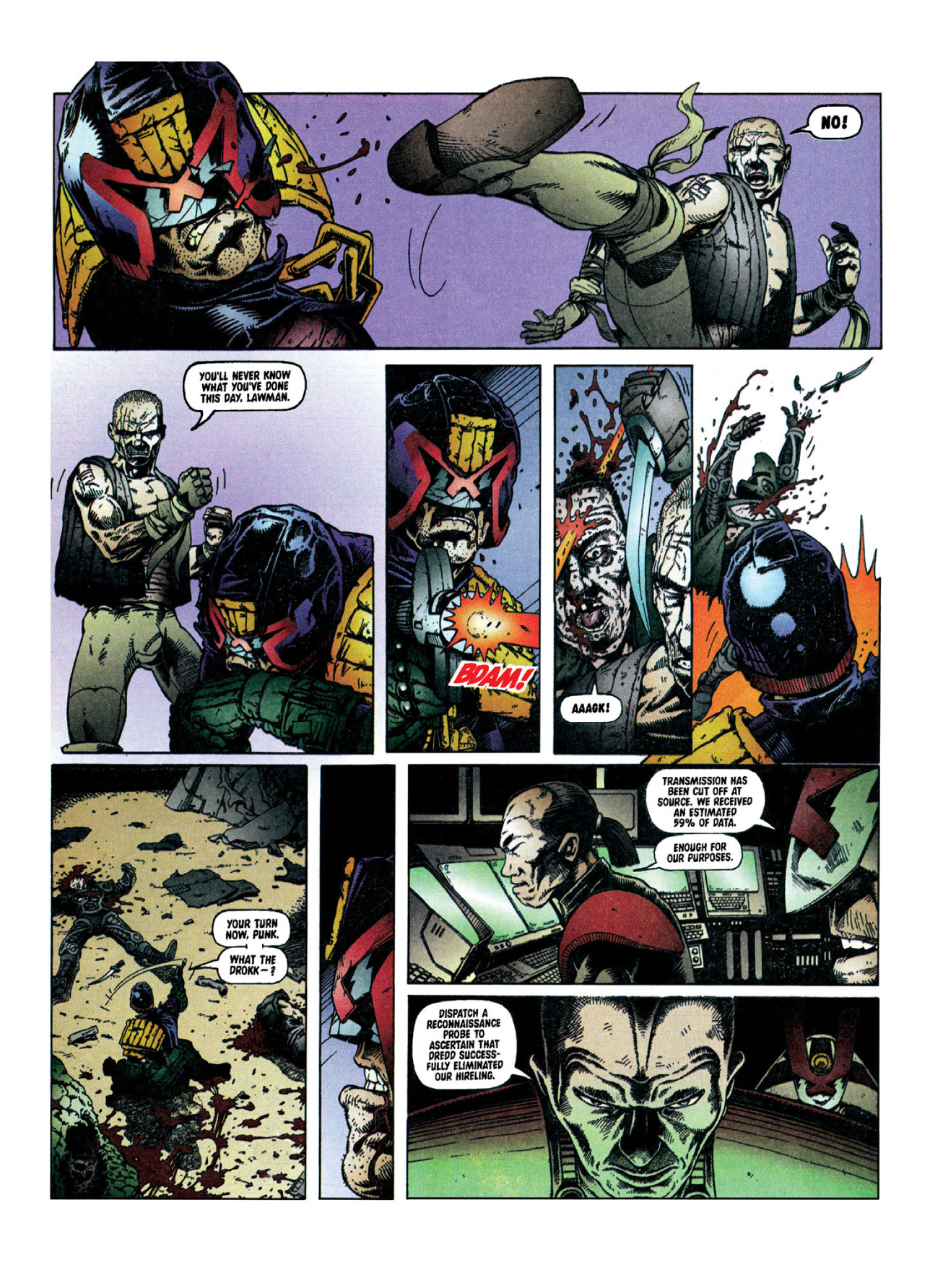 Read online Judge Dredd: The Complete Case Files comic -  Issue # TPB 26 - 186