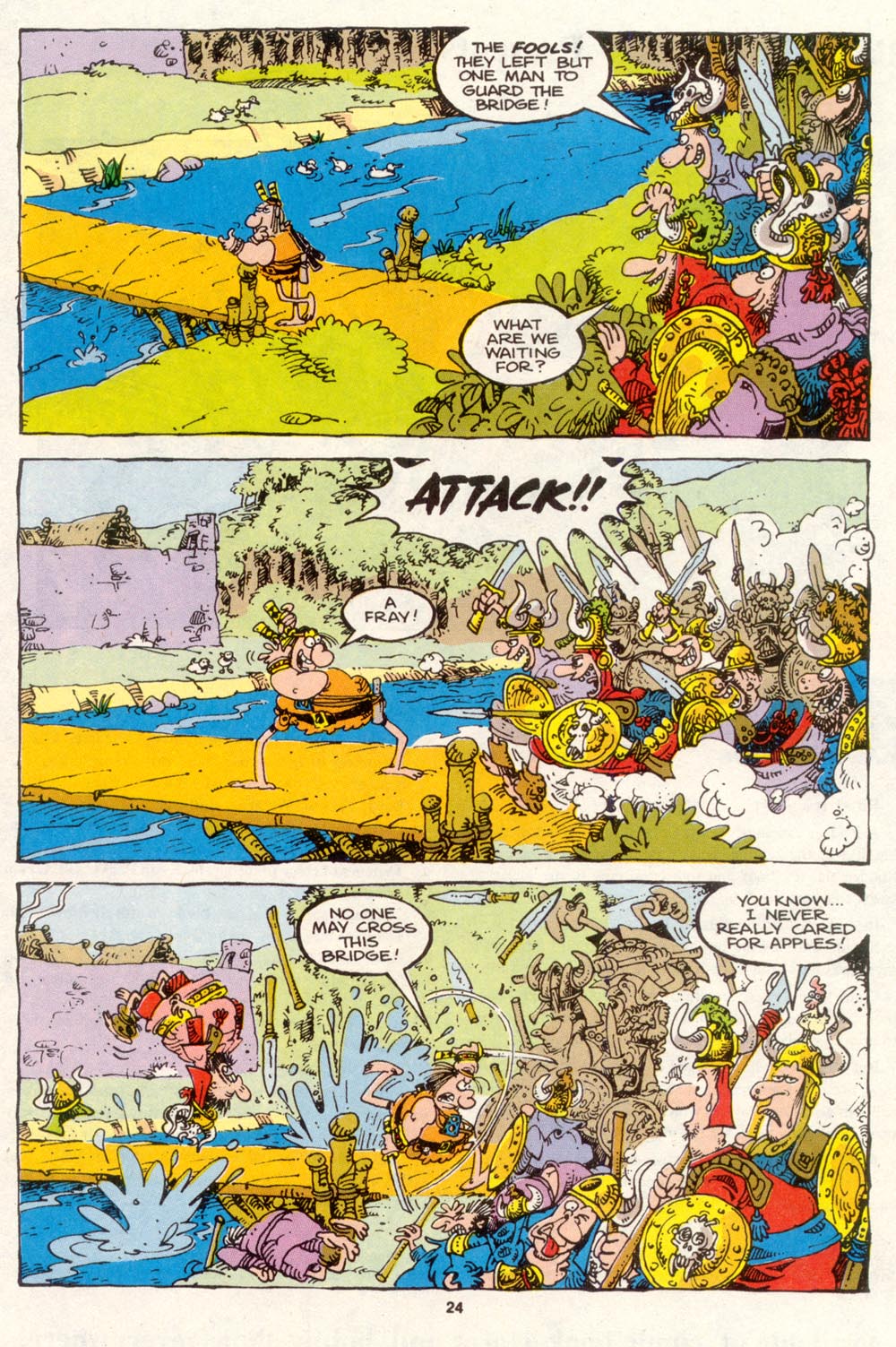 Read online Sergio Aragonés Groo the Wanderer comic -  Issue #86 - 19