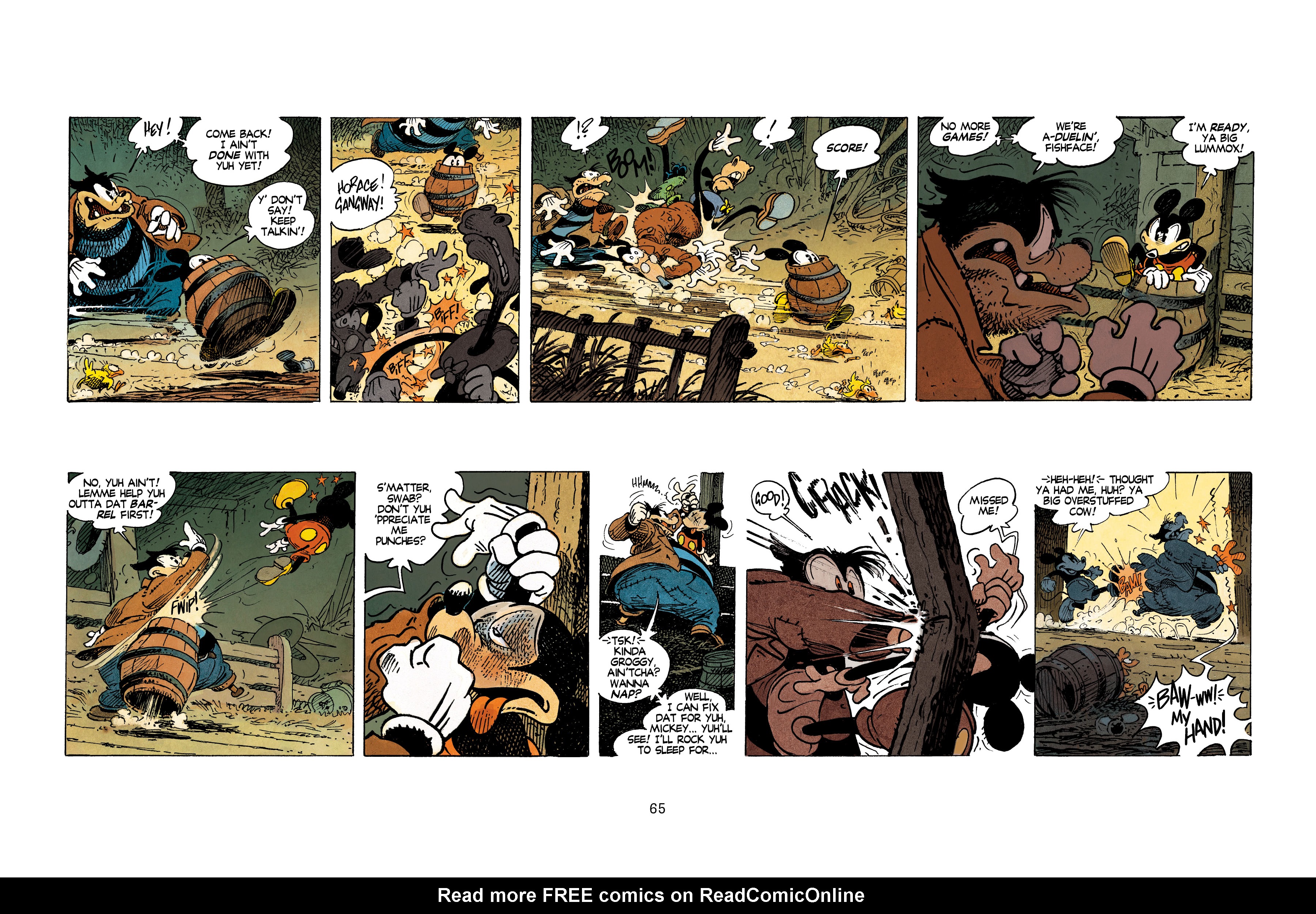 Read online Mickey Mouse: Zombie Coffee comic -  Issue # TPB - 66