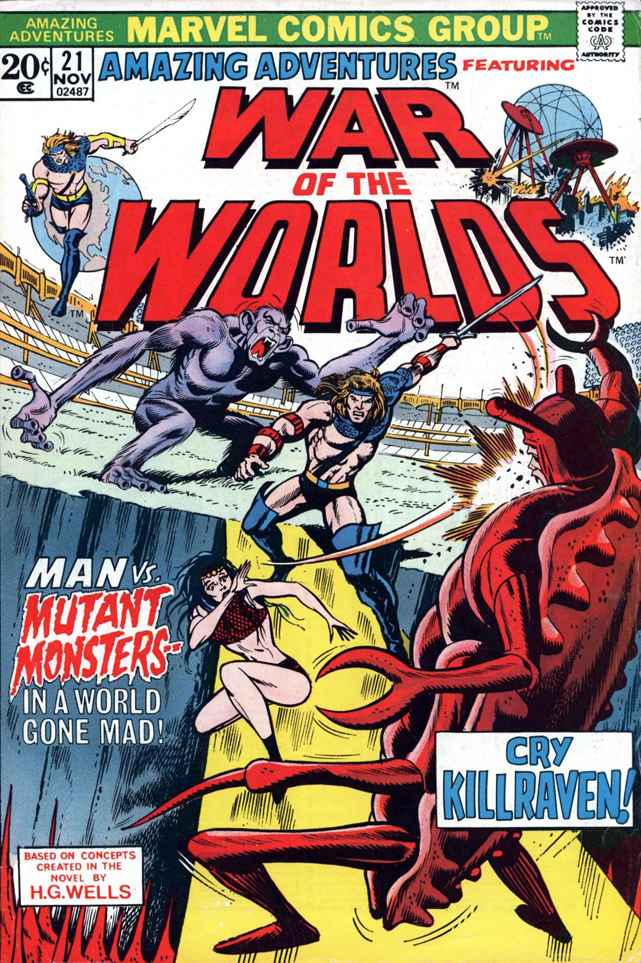 Amazing Adventures (1970) Issue #21 #21 - English 1