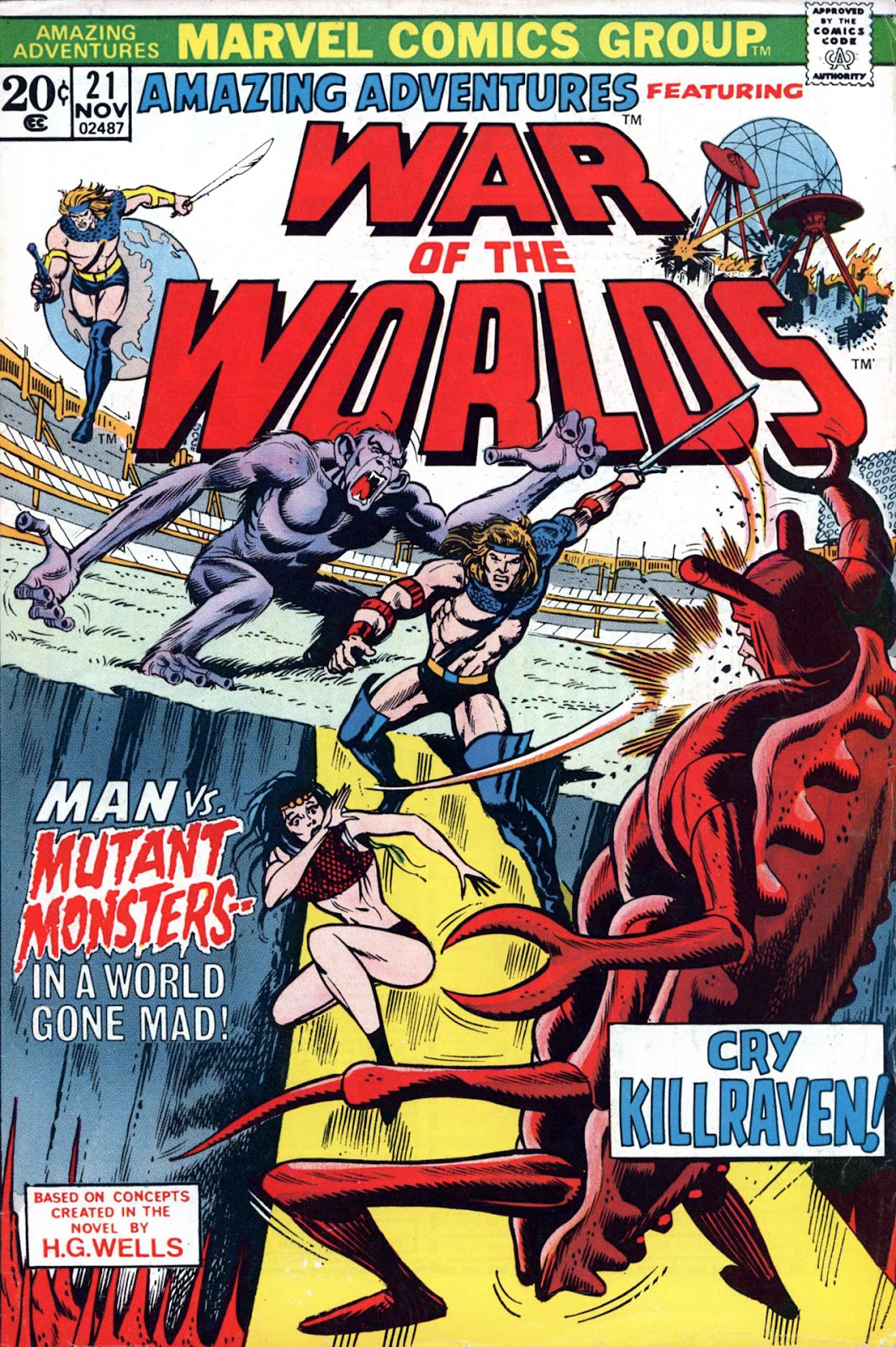 Amazing Adventures (1970) issue 21 - Page 1