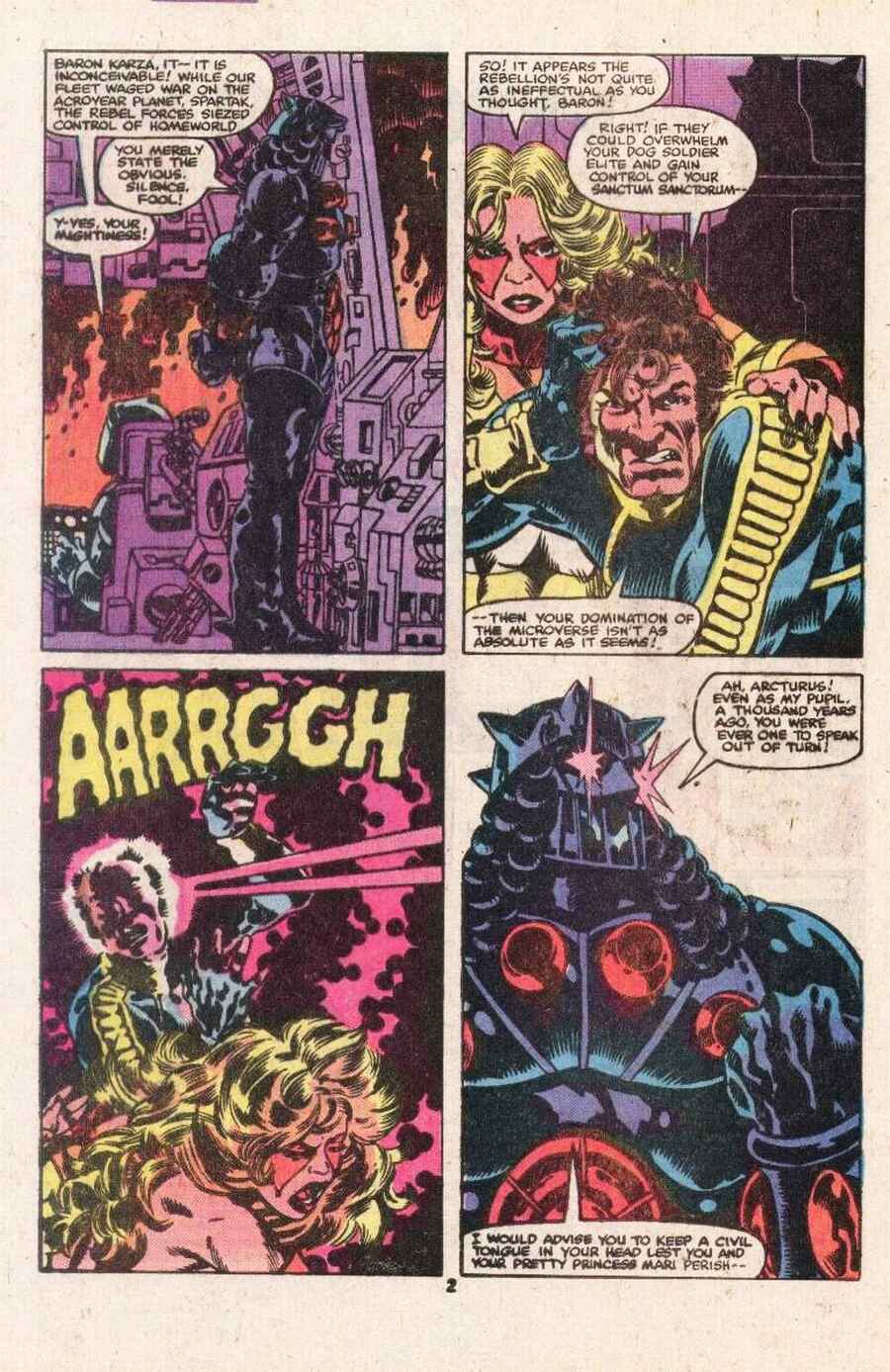 Read online Micronauts (1979) comic -  Issue #11 - 3