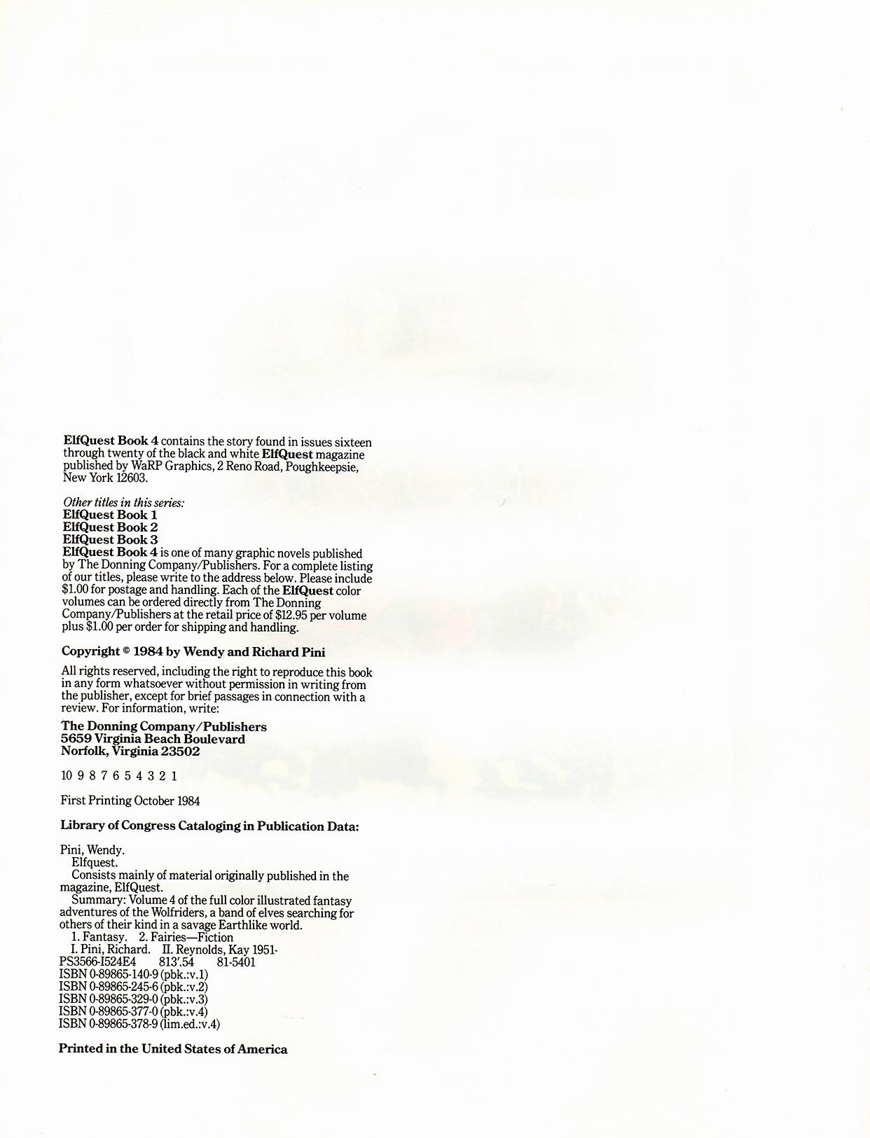 Read online ElfQuest (Starblaze Edition) comic -  Issue # TPB 4 - 4