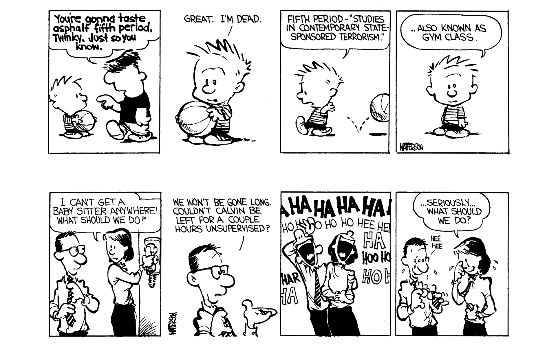 Read online Calvin and Hobbes comic -  Issue #1 - 66