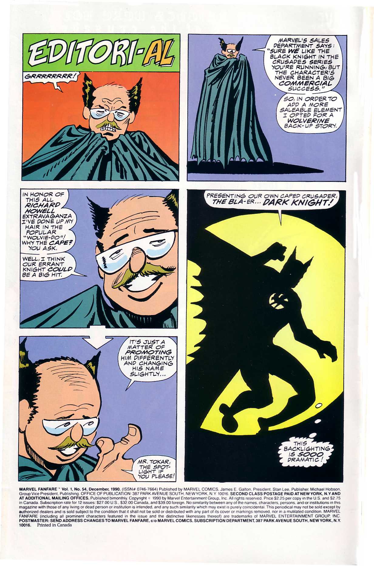Read online Marvel Fanfare (1982) comic -  Issue #54 - 2