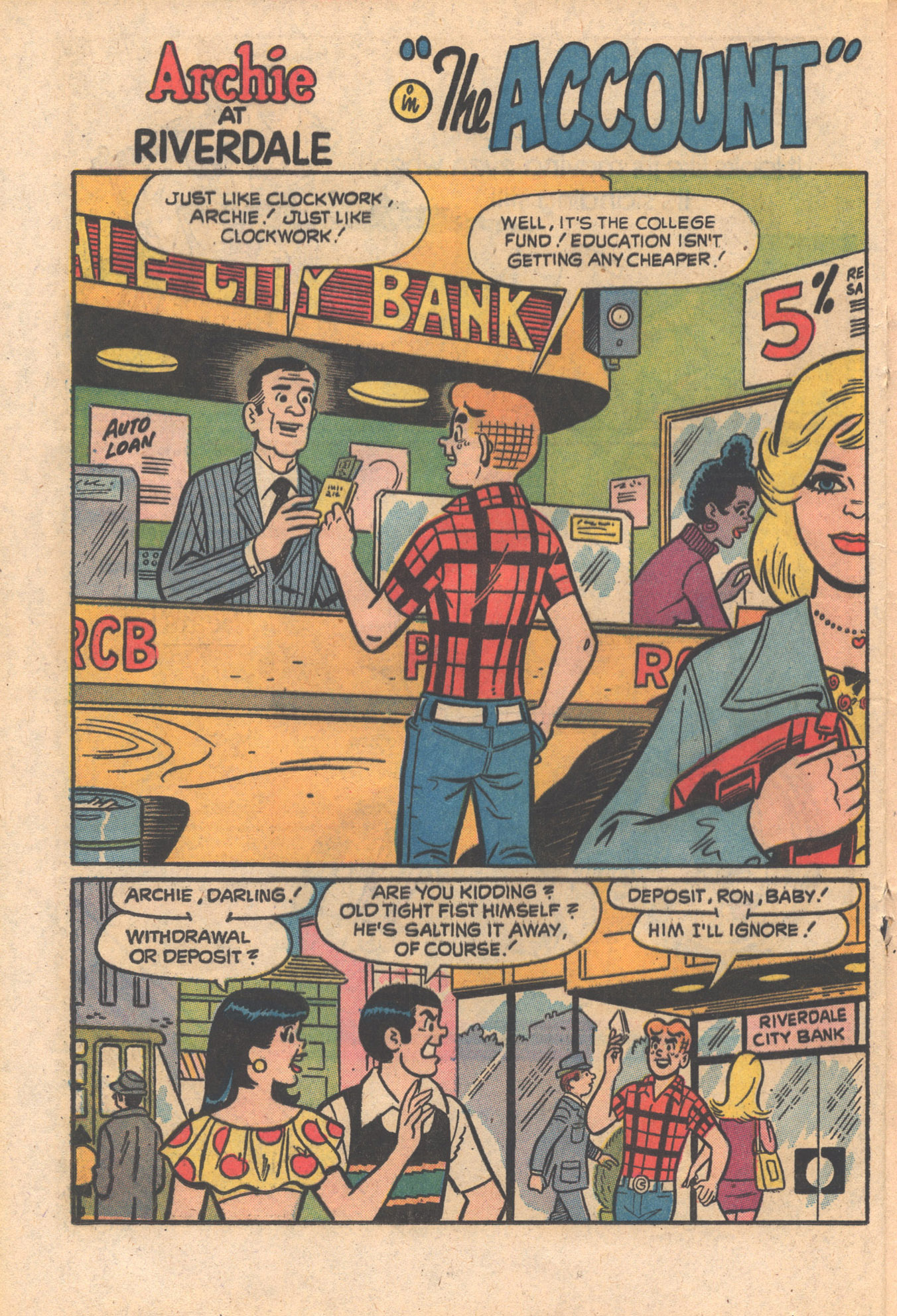 Read online Archie at Riverdale High (1972) comic -  Issue #13 - 20
