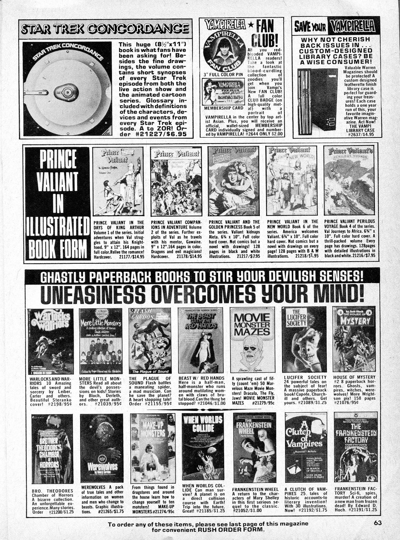 Read online Vampirella (1969) comic -  Issue #70 - 63