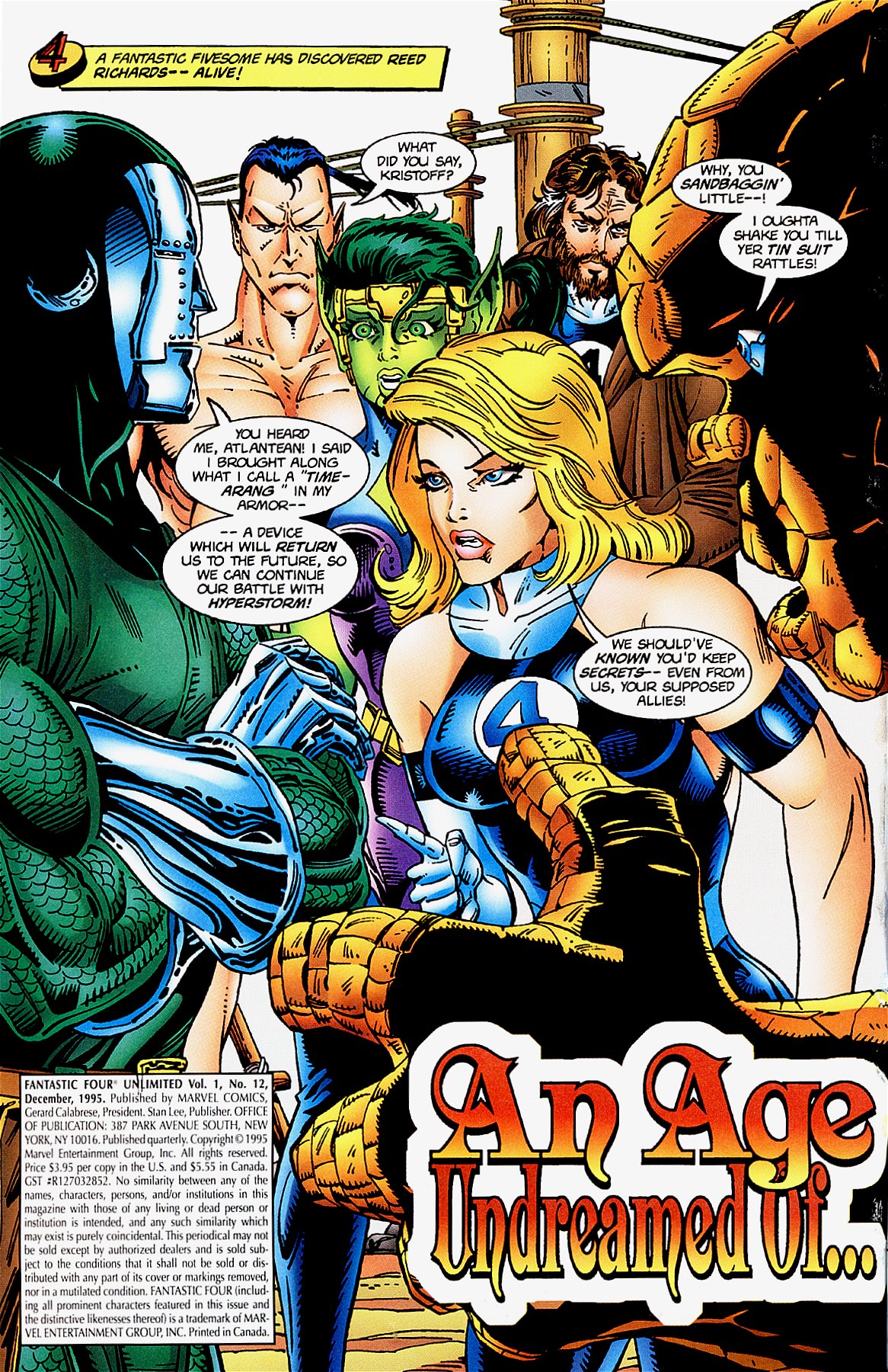 Read online Fantastic Four Unlimited comic -  Issue #12 - 3