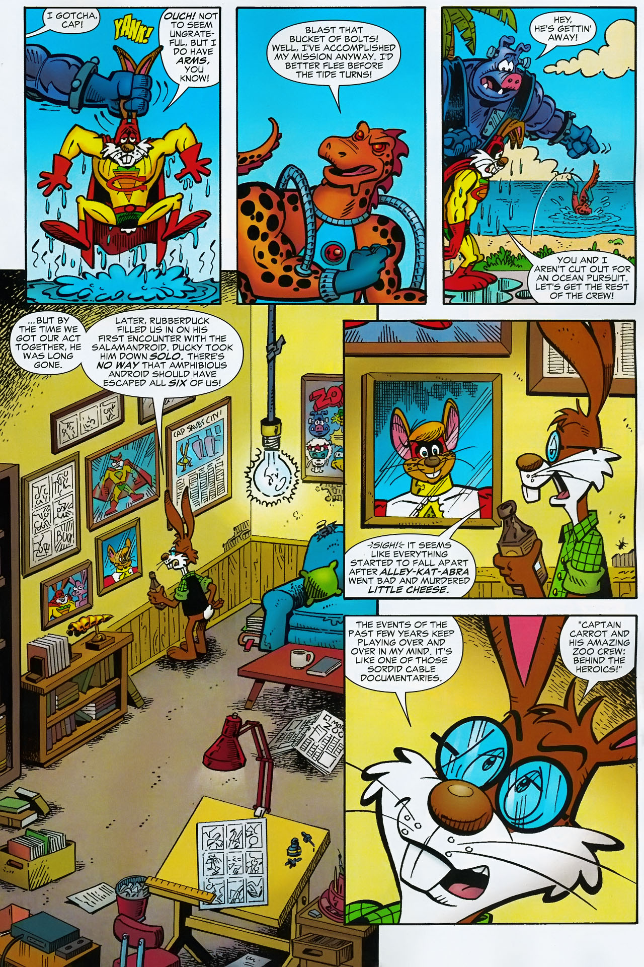 Read online Captain Carrot and the Final Ark comic -  Issue #1 - 11