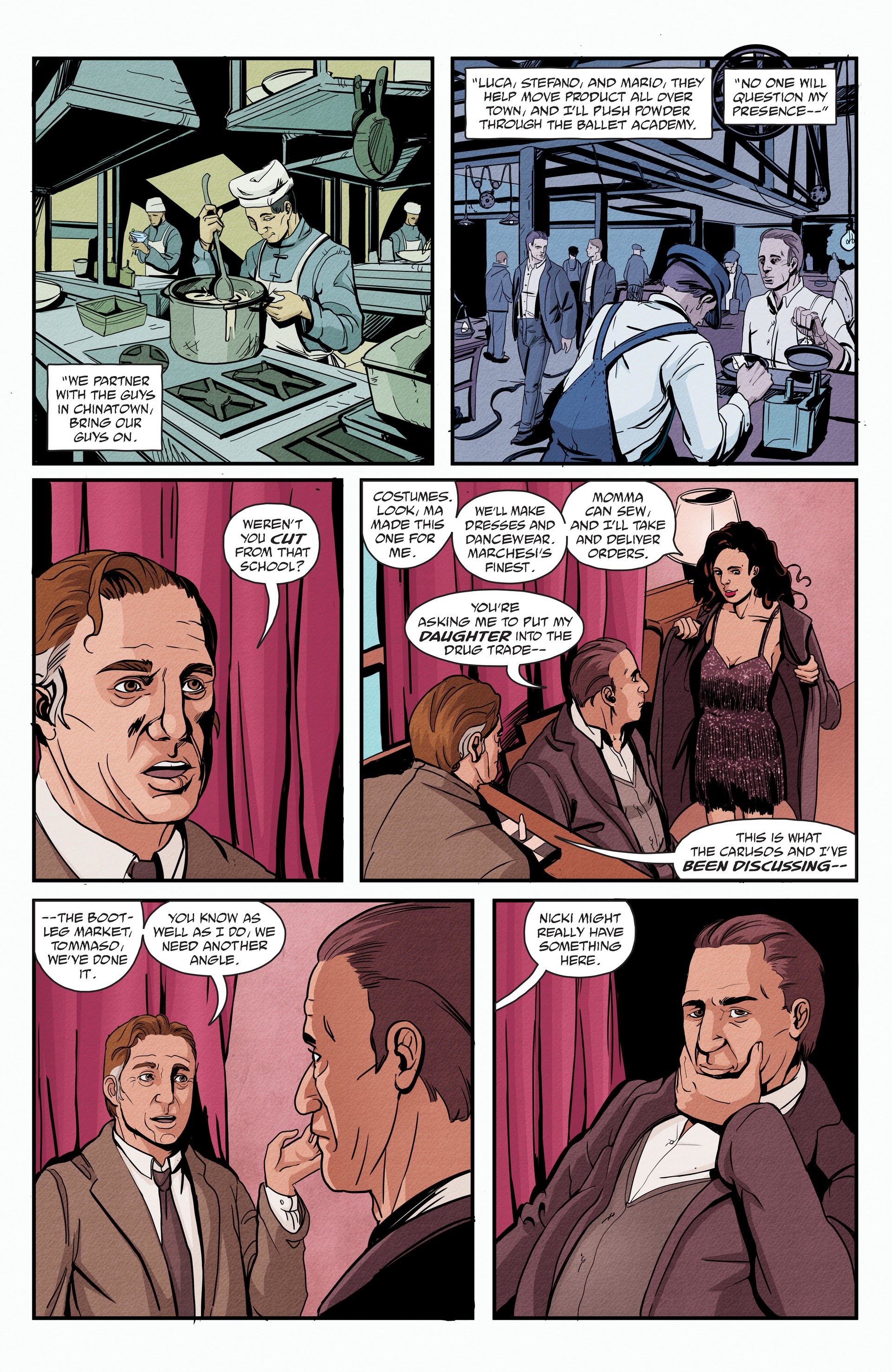 Read online Mafiosa comic -  Issue # TPB - 70