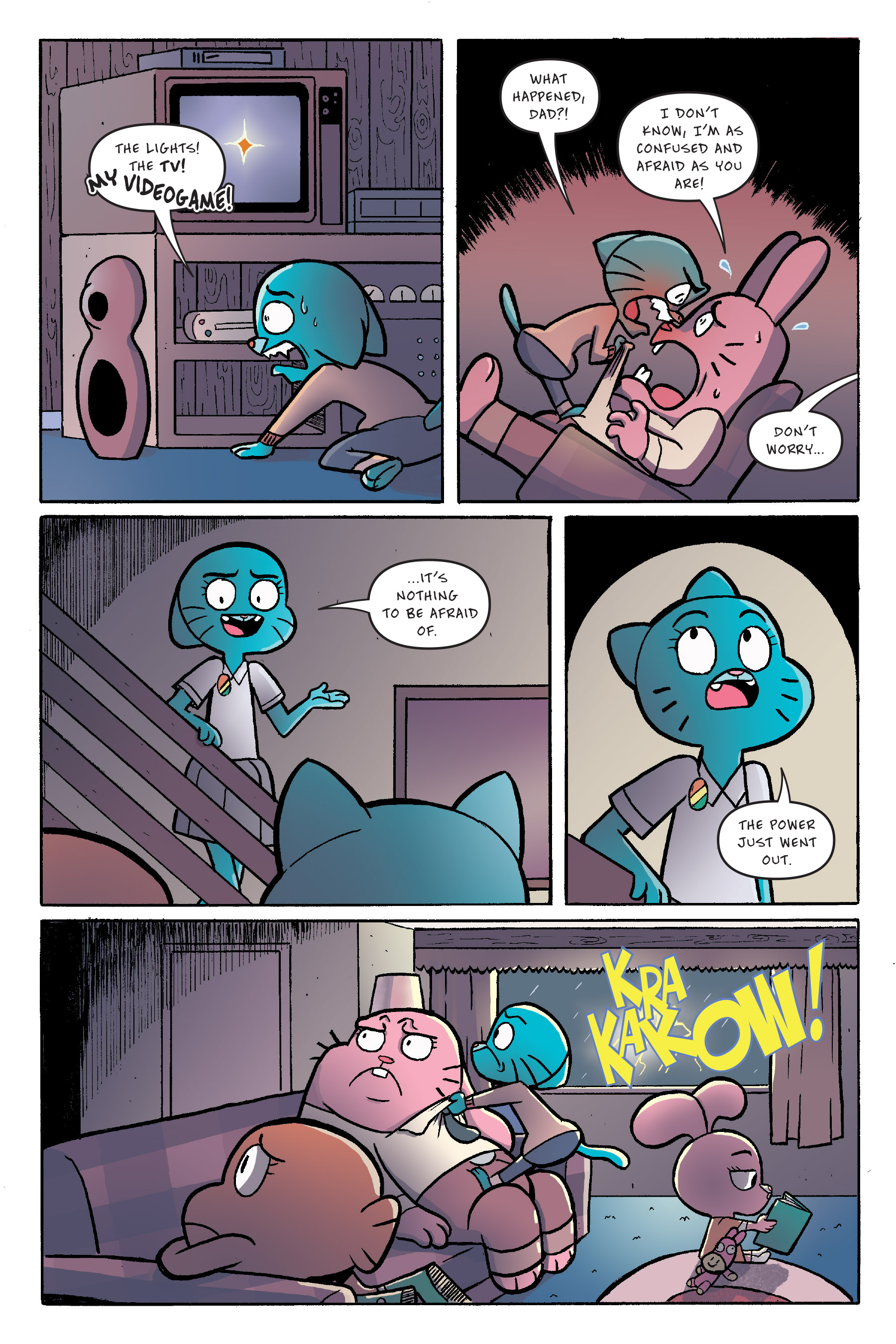 Read online The Amazing World of Gumball: The Storm comic -  Issue # TPB - 8