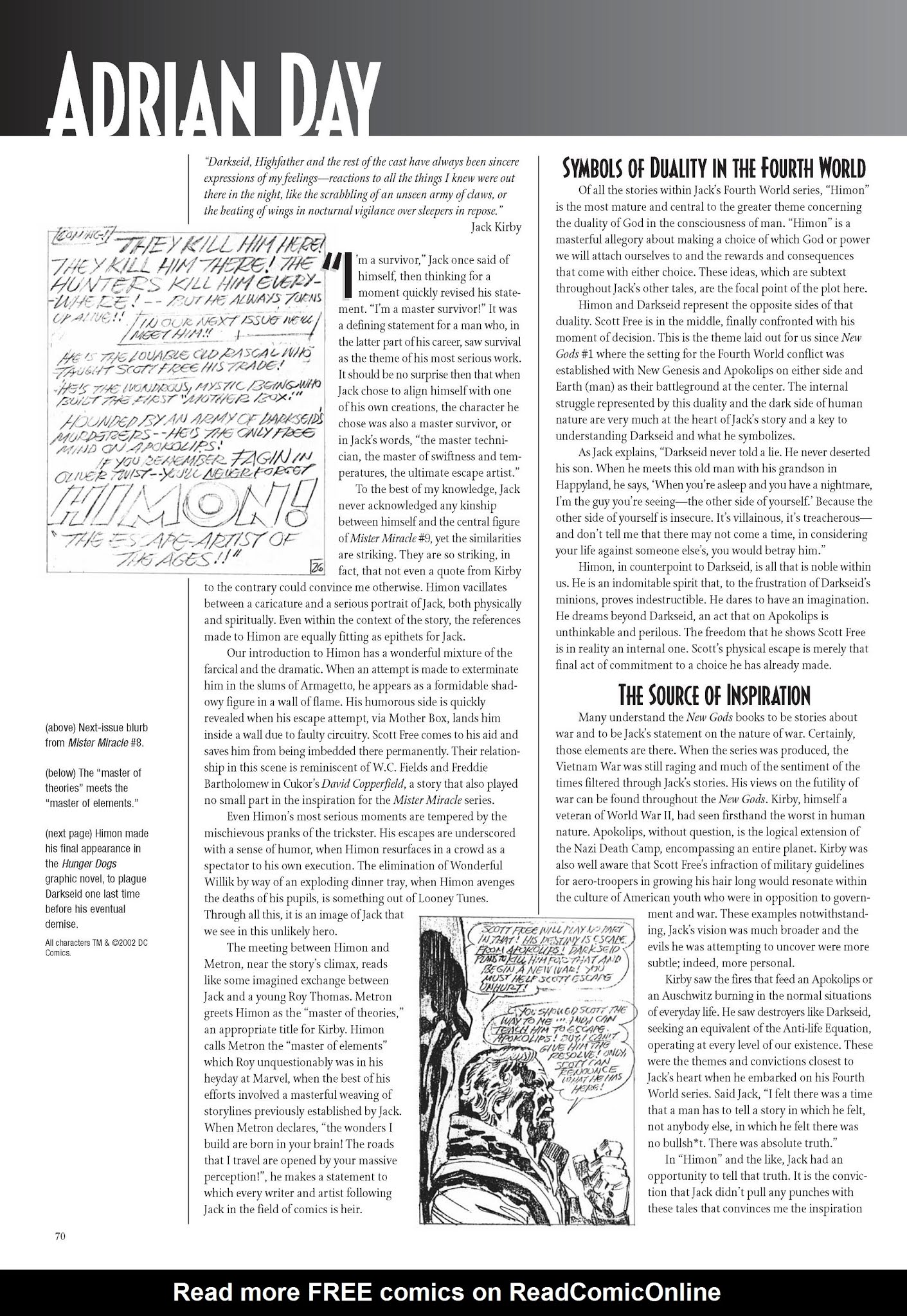 Read online The Jack Kirby Collector comic -  Issue #35 - 65