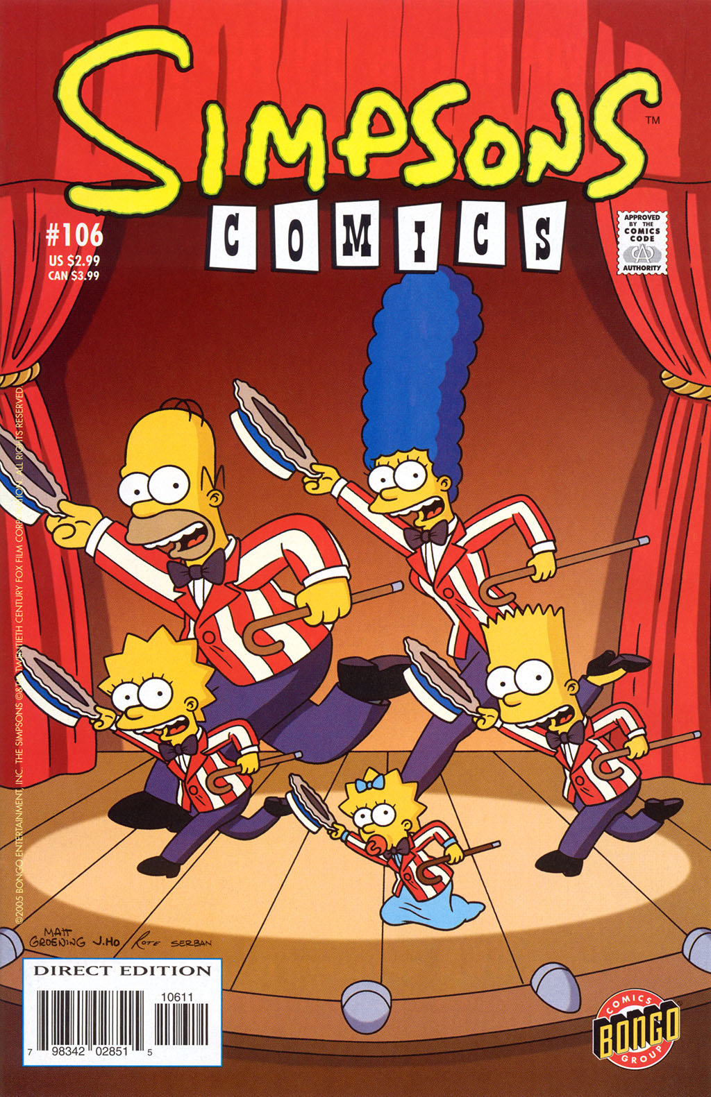 Read online Simpsons Comics comic -  Issue #106 - 1