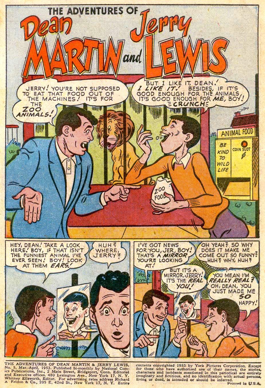 Read online The Adventures of Dean Martin and Jerry Lewis comic -  Issue #5 - 3