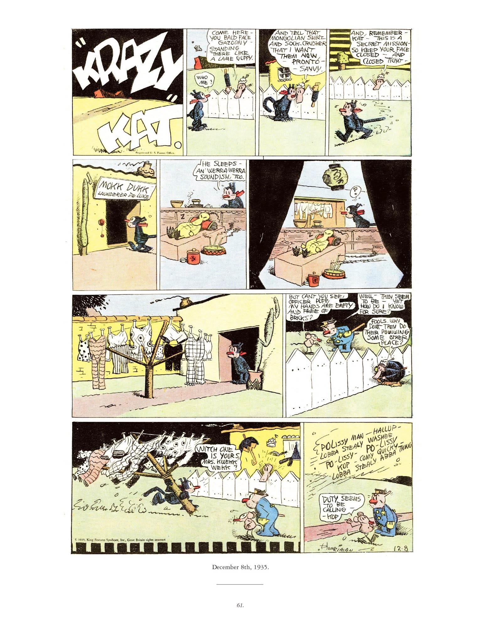 Read online Krazy & Ignatz comic -  Issue # TPB 9 - 59