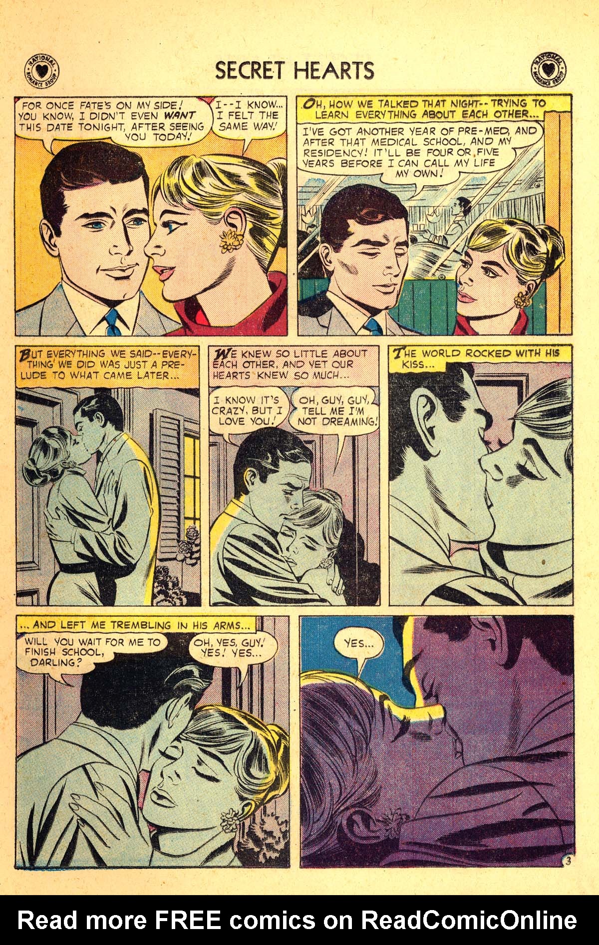 Read online Secret Hearts comic -  Issue #54 - 5