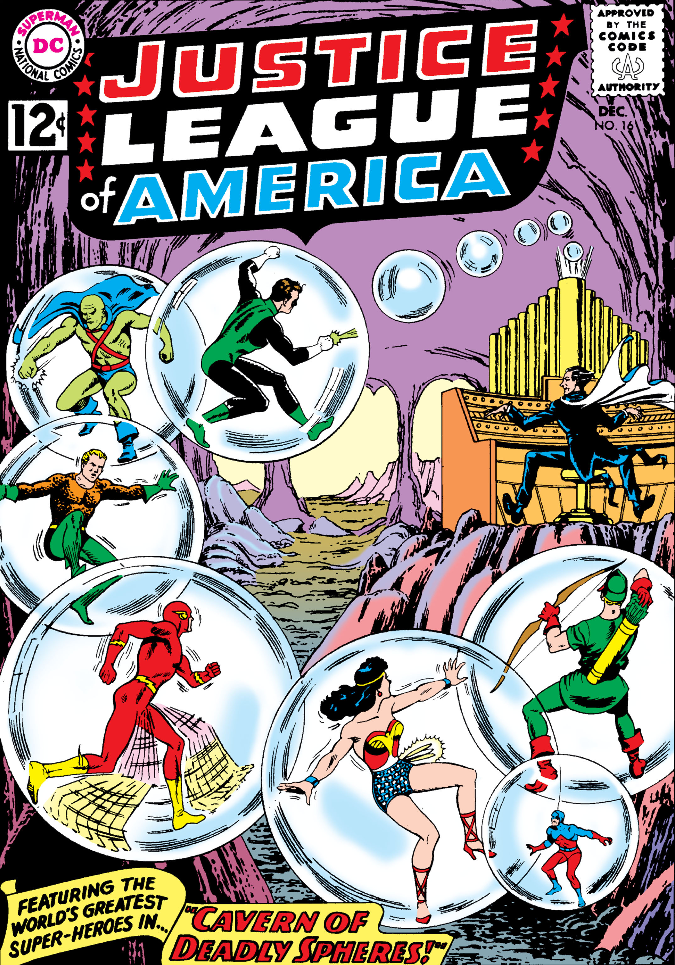 Read online Justice League of America (1960) comic -  Issue #16 - 1