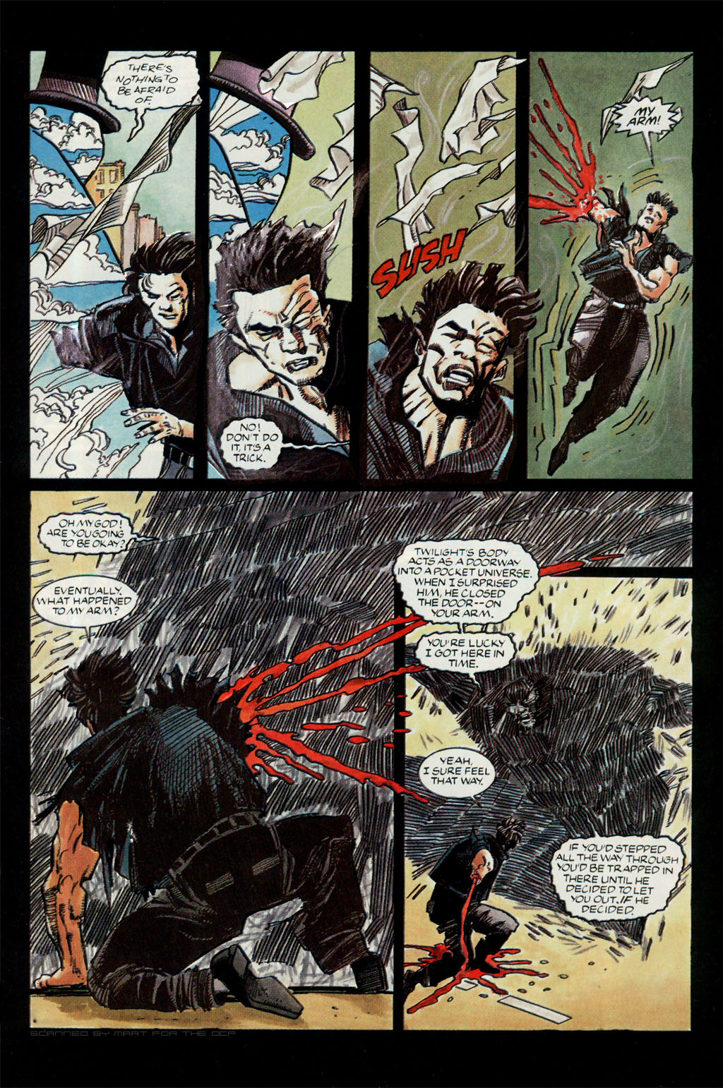 Read online Xombi (1994) comic -  Issue #0 - 9