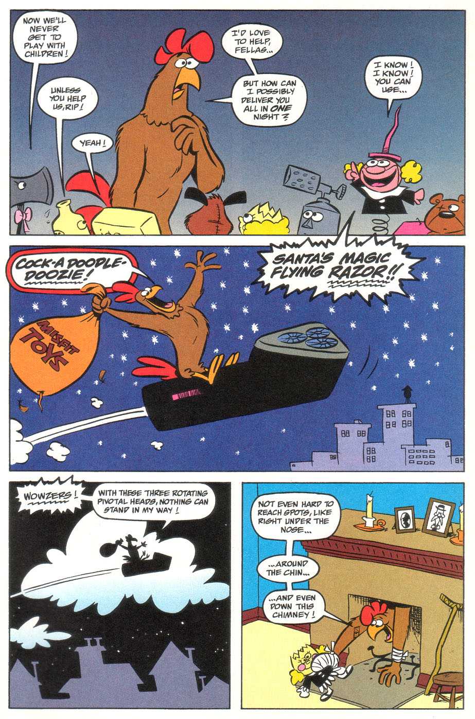 Read online The Ren & Stimpy Show Holiday Special comic -  Issue # Full - 49