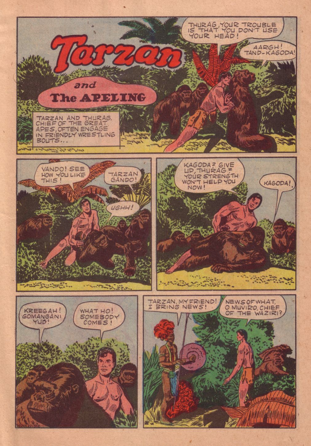 Read online Tarzan (1948) comic -  Issue #27 - 3