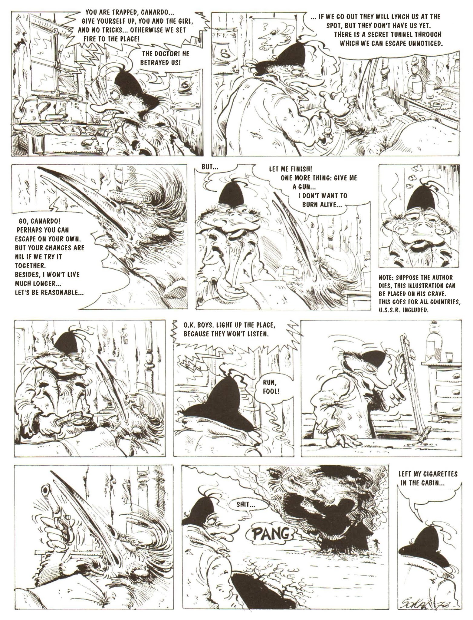 Read online Une enquête de l'inspecteur Canardo comic -  Issue #0 - 32