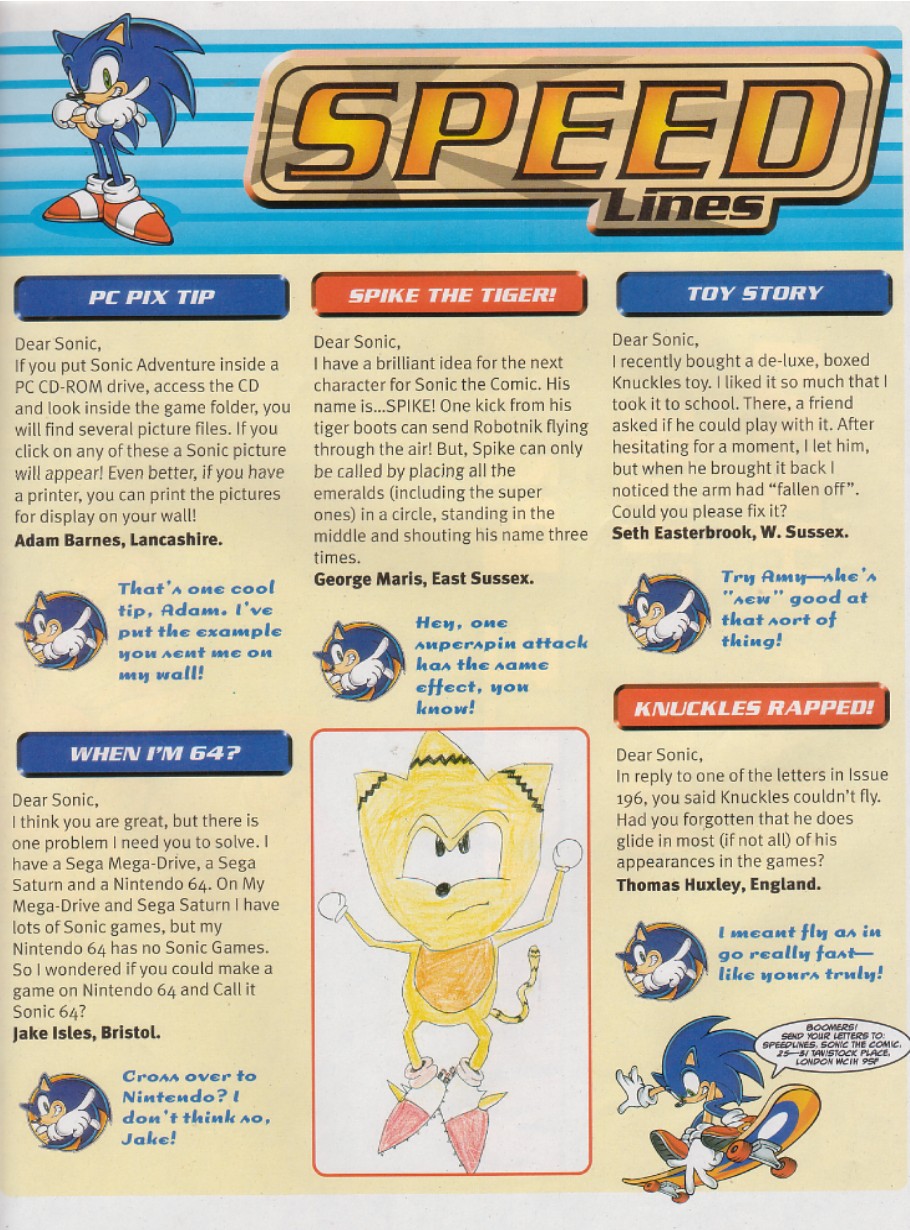 Read online Sonic the Comic comic -  Issue #201 - 2