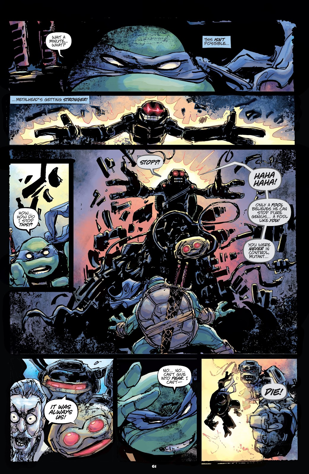 Teenage Mutant Ninja Turtles Universe issue Inside Out Director's Cut - Page 63