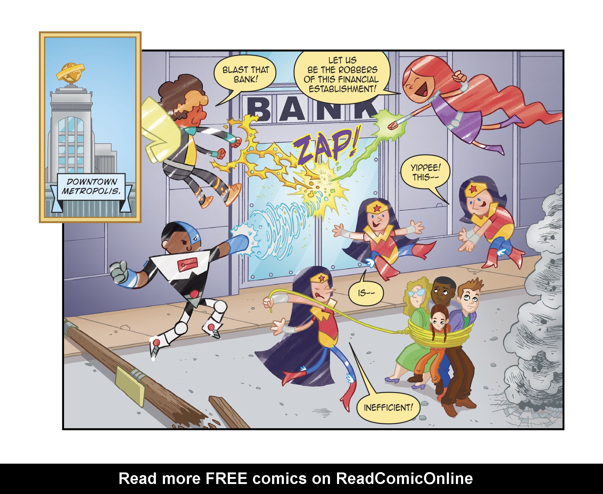 Read online DC Super Hero Girls: Out of the Bottle comic -  Issue #5 - 22