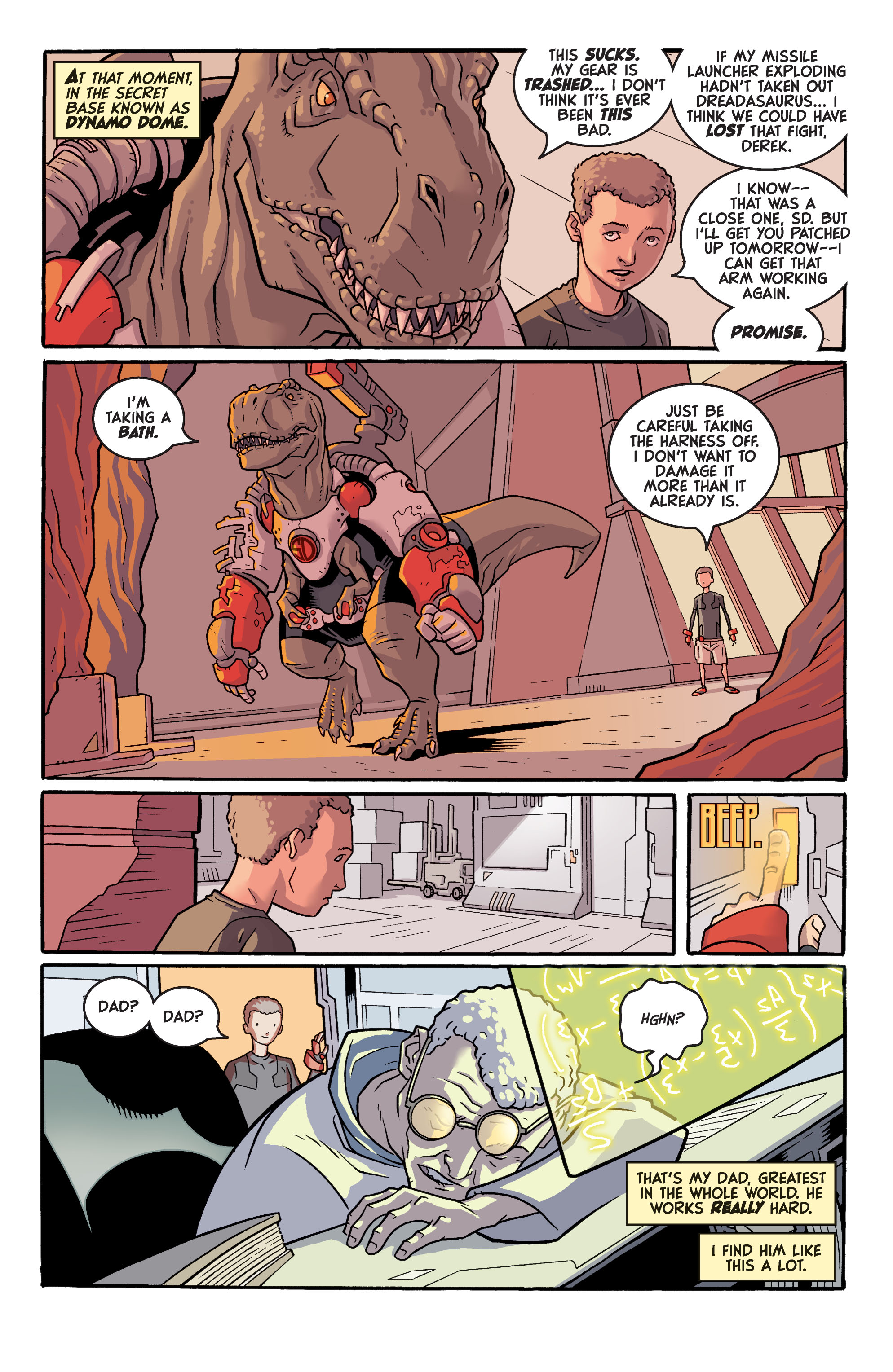 Read online Super Dinosaur (2011) comic -  Issue #1 - 11