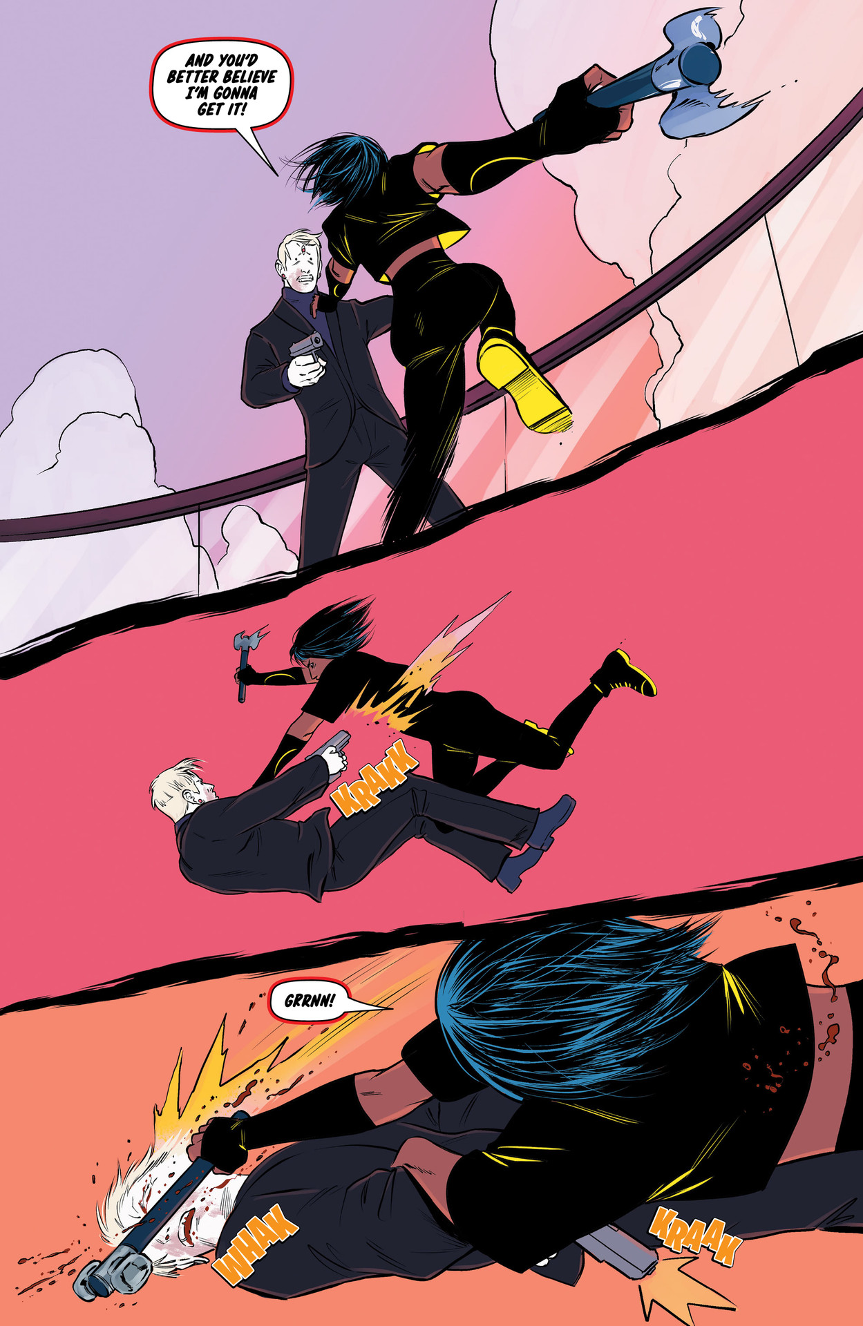 Read online Bylines in Blood comic -  Issue #4 - 23