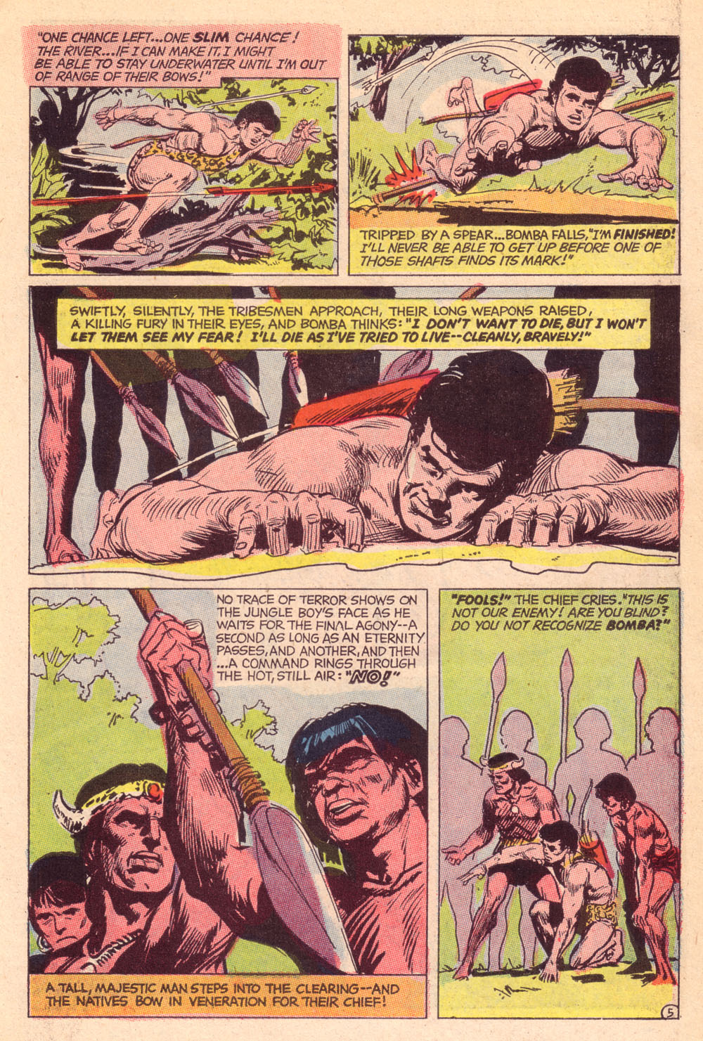 Read online Bomba, The Jungle Boy comic -  Issue #6 - 7