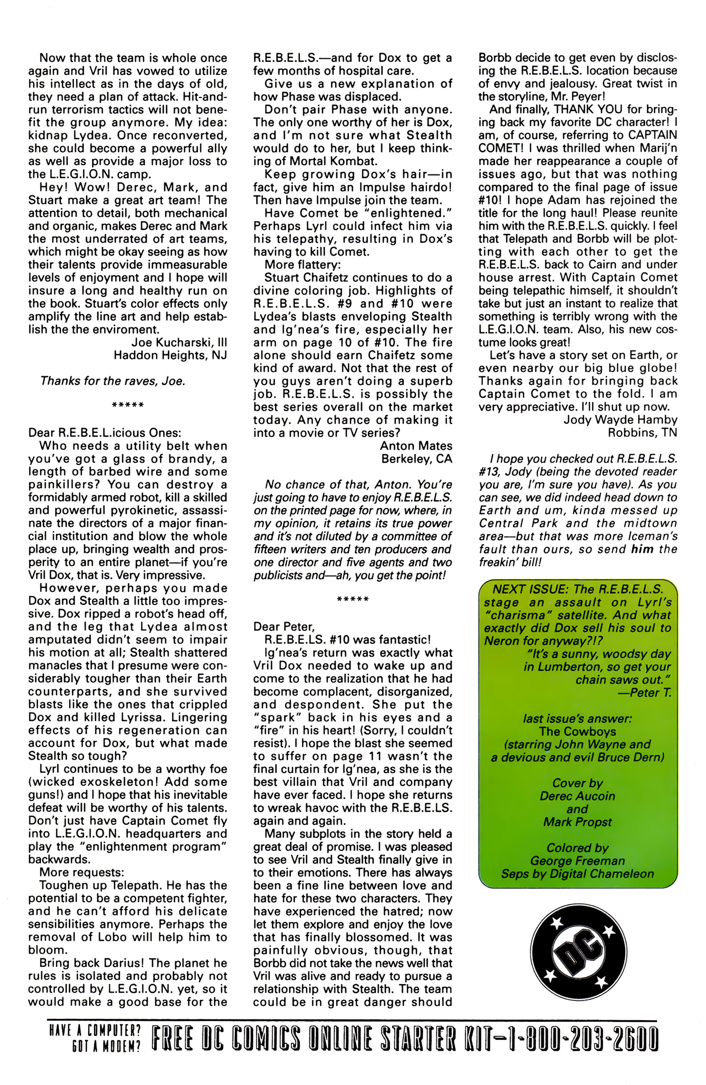 Read online R.E.B.E.L.S. '94 comic -  Issue #15 - 24