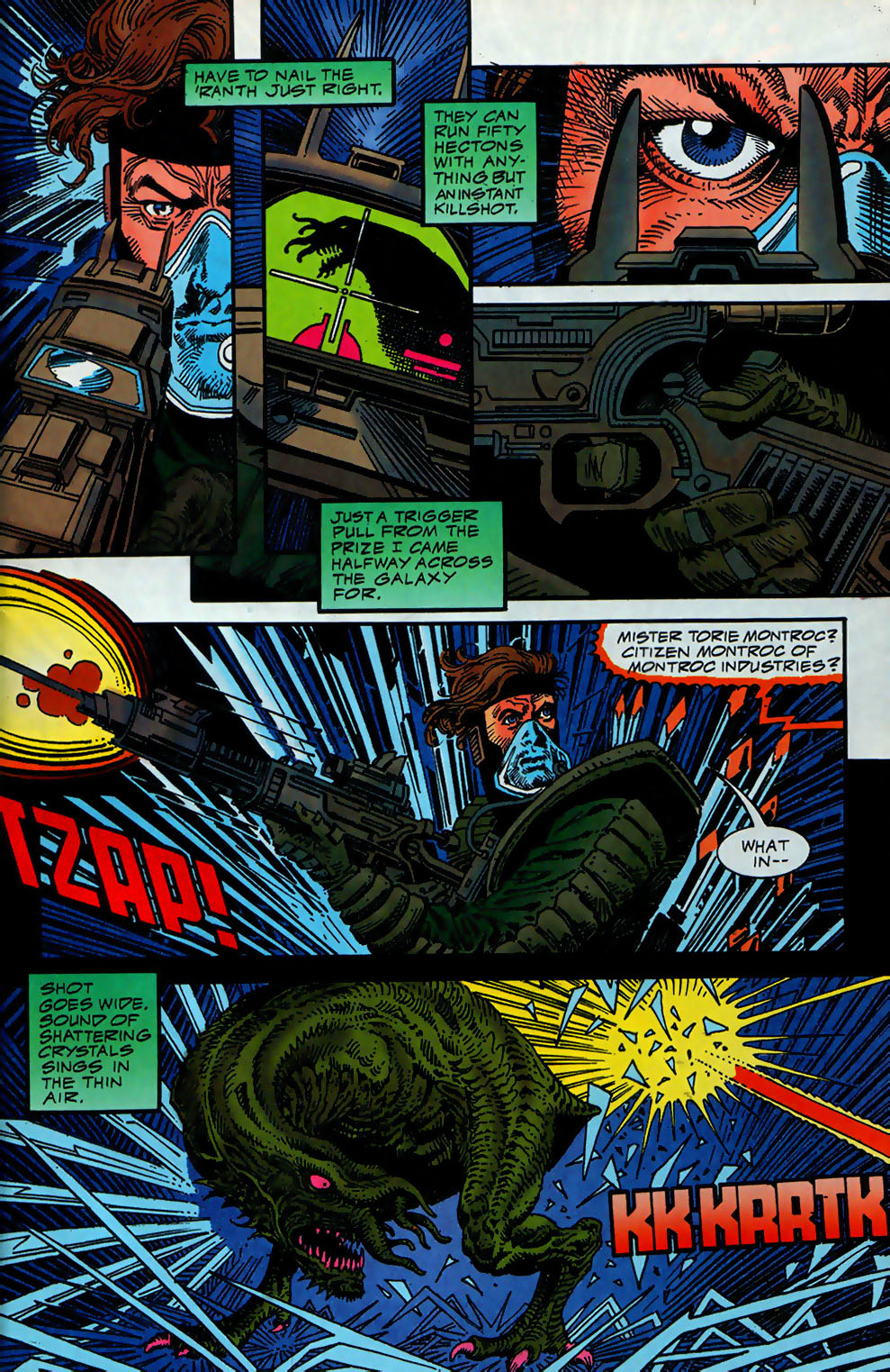 Read online Alien Legion: Binary Deep comic -  Issue # Full - 7