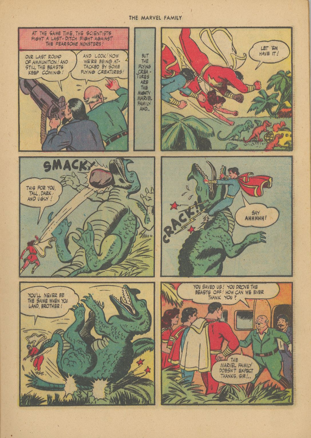 Read online The Marvel Family comic -  Issue #5 - 7