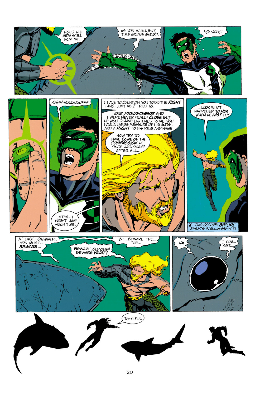 Read online Aquaman (1994) comic -  Issue #10 - 21