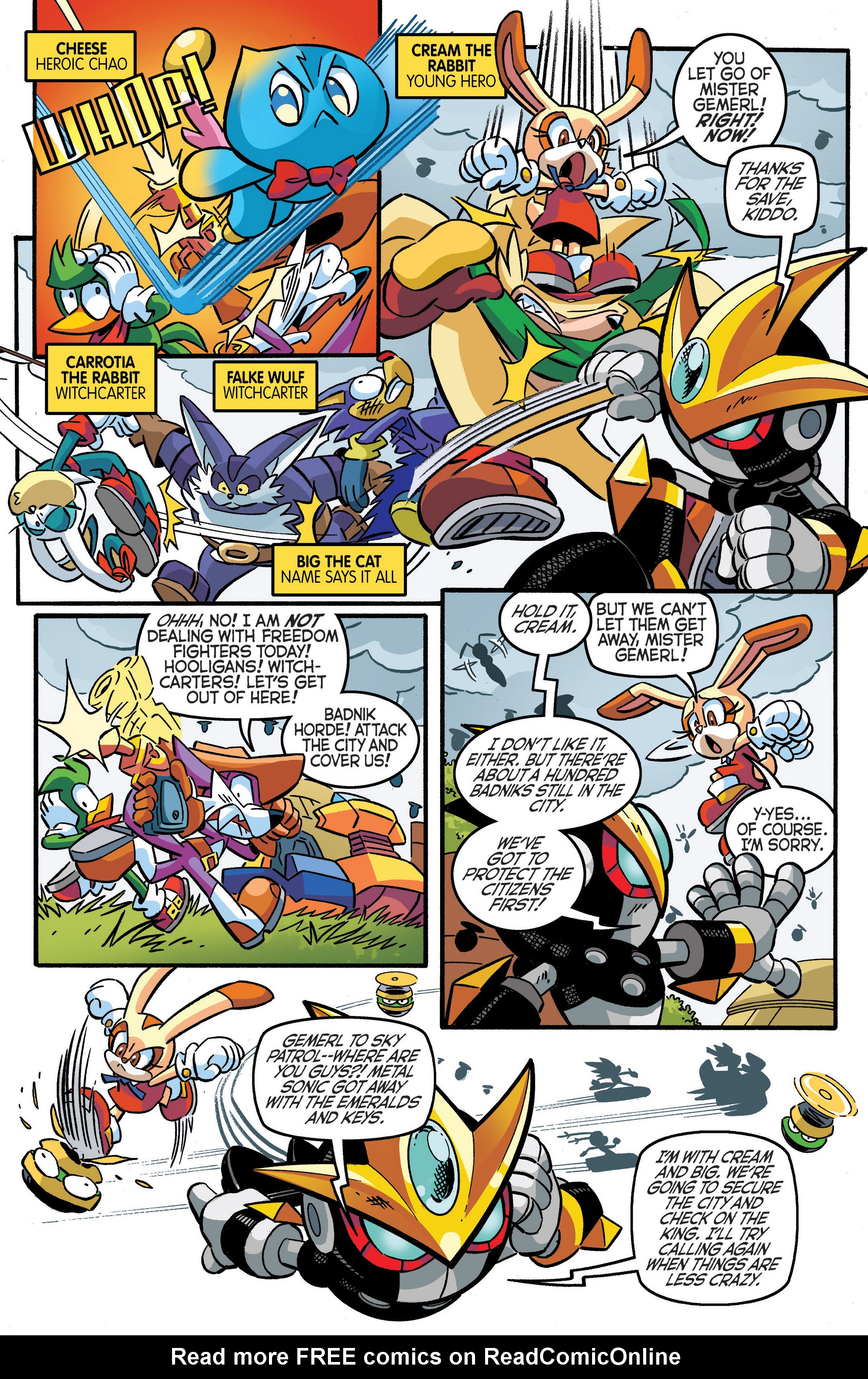 Read online Sonic The Hedgehog comic -  Issue #285 - 8