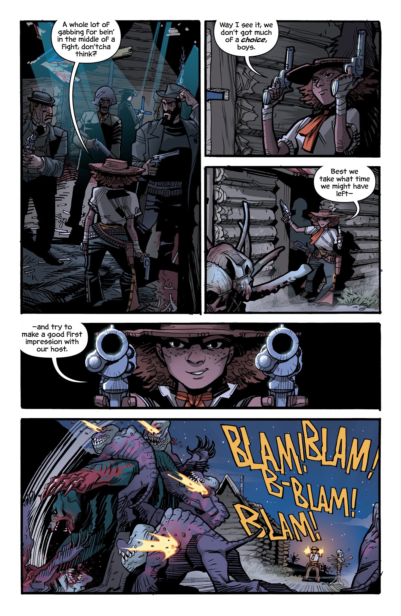 Read online Shadow Roads comic -  Issue #4 - 4
