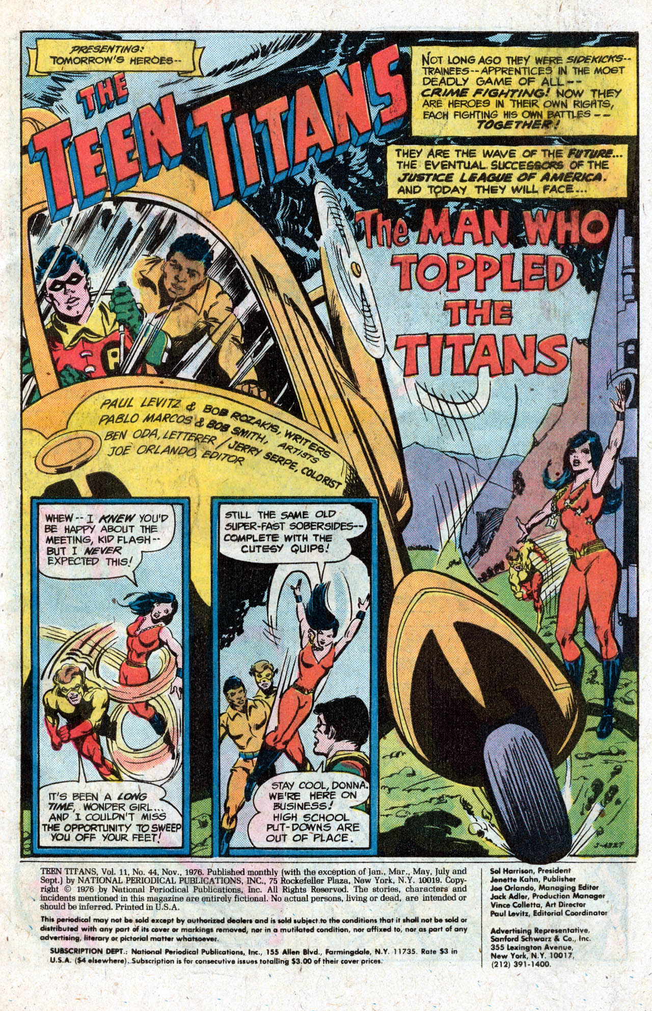 Read online Teen Titans (1966) comic -  Issue #44 - 3
