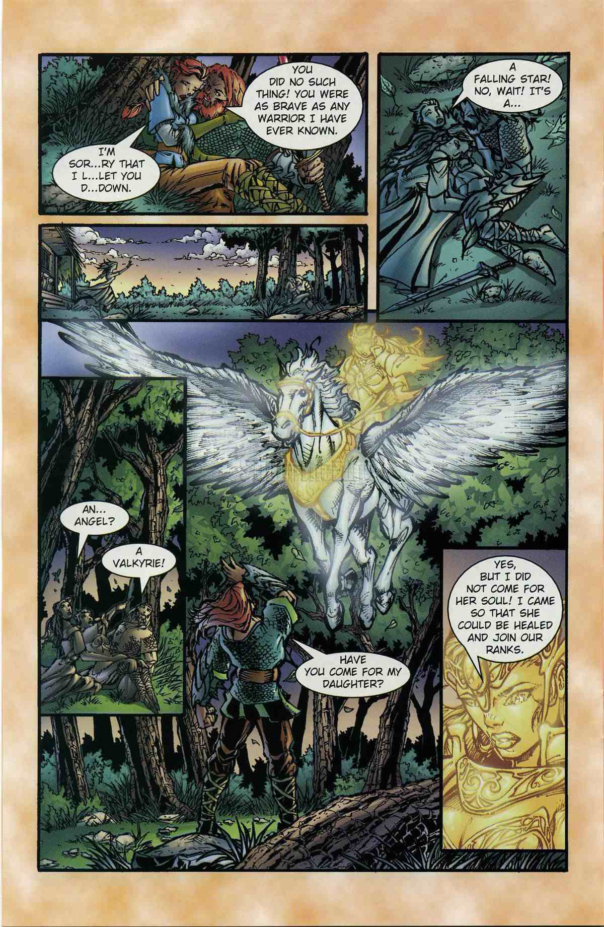 Read online Areala: Angel of War comic -  Issue #2 - 22