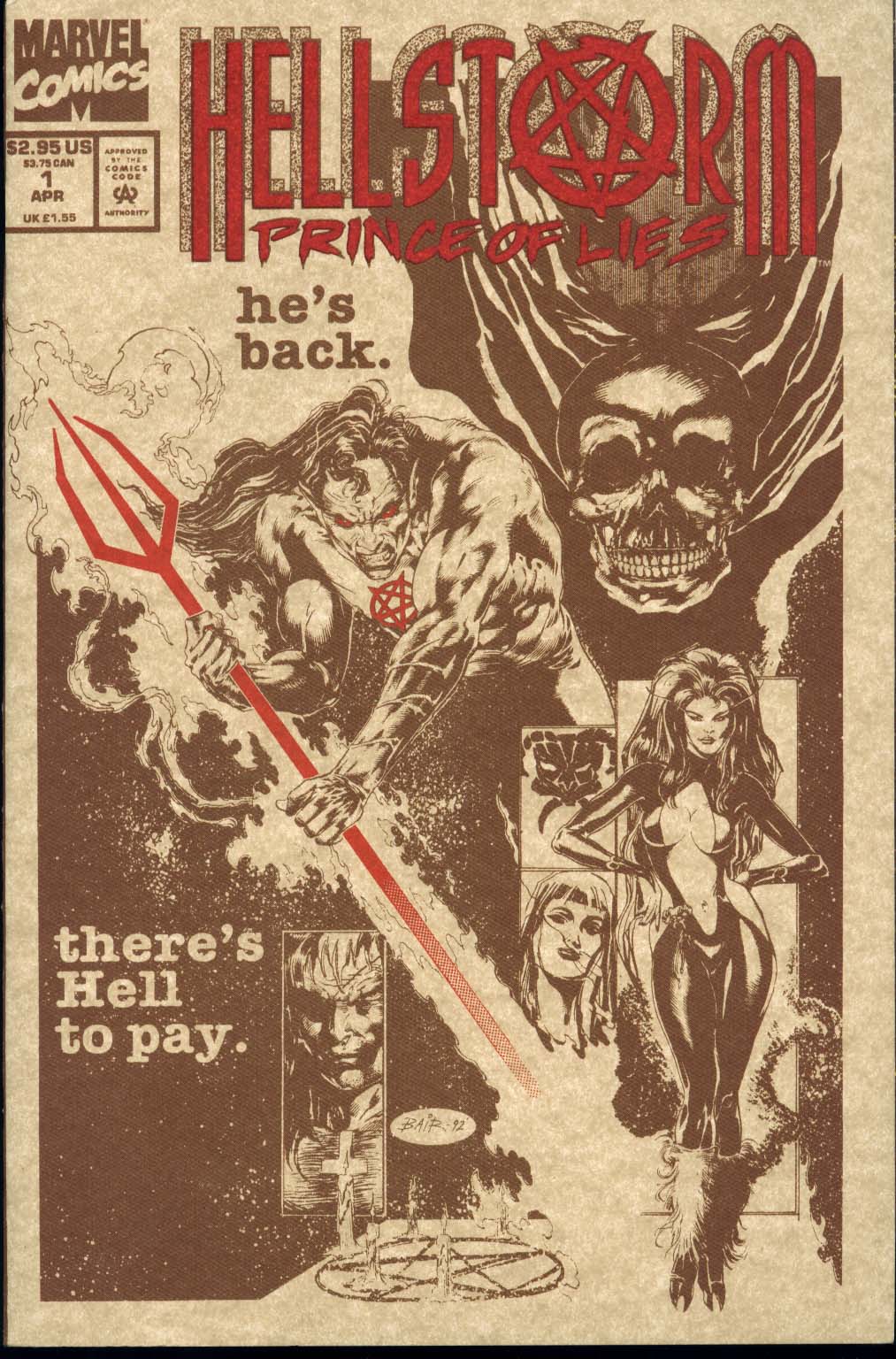 Read online Hellstorm: Prince of Lies comic -  Issue #1 - 1