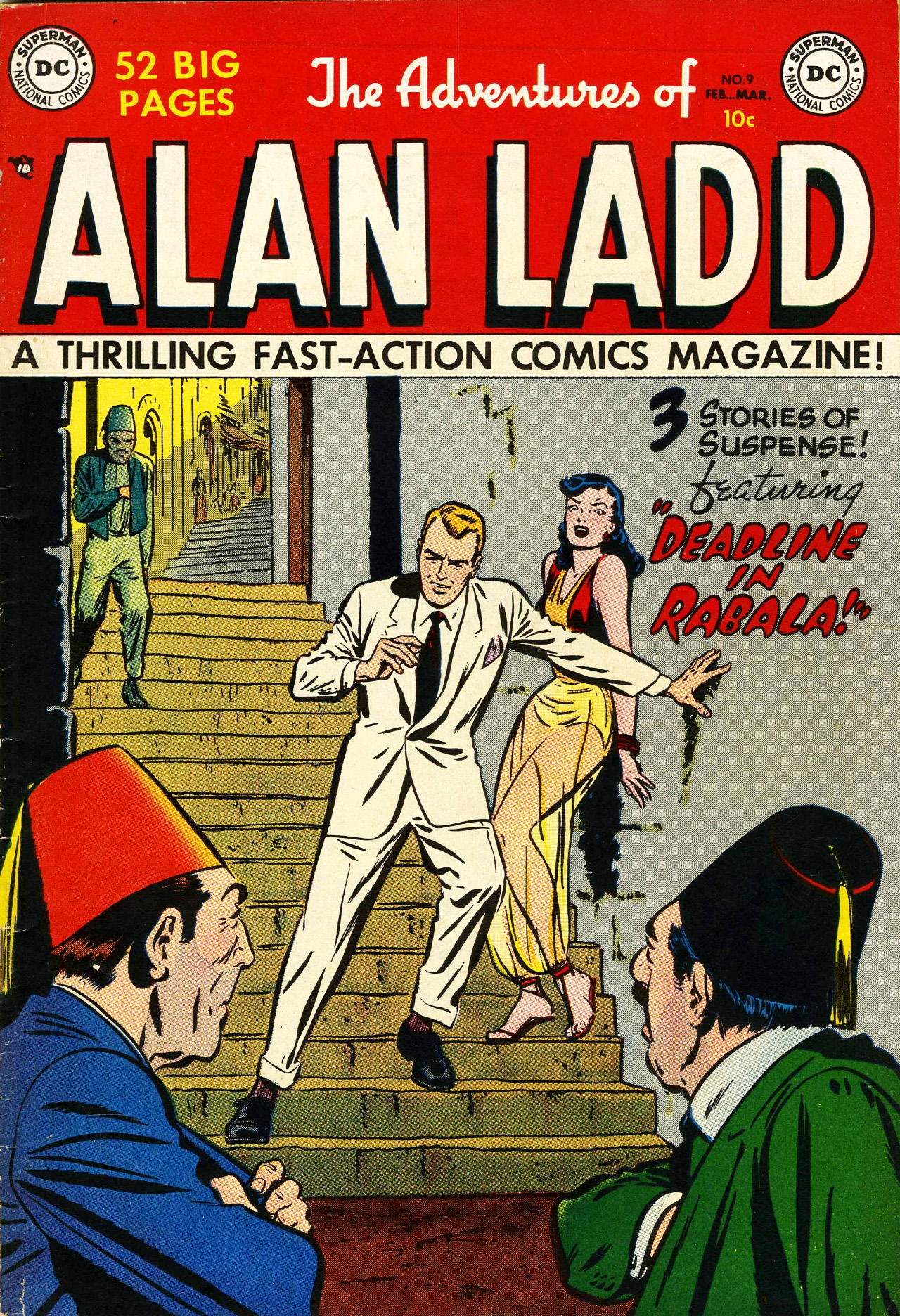 Read online Adventures of Alan Ladd comic -  Issue #9 - 1