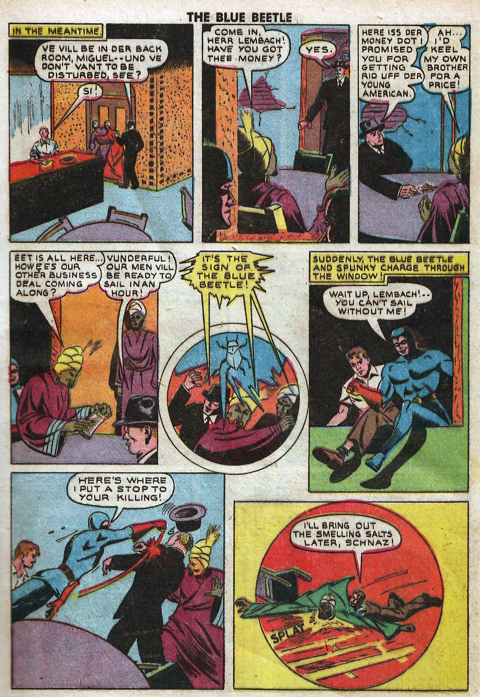 Read online The Blue Beetle comic -  Issue #33 - 7