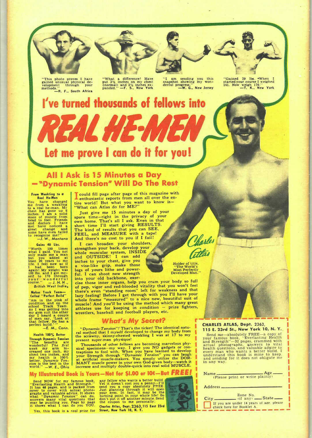 Read online Jungle Comics comic -  Issue #157 - 36