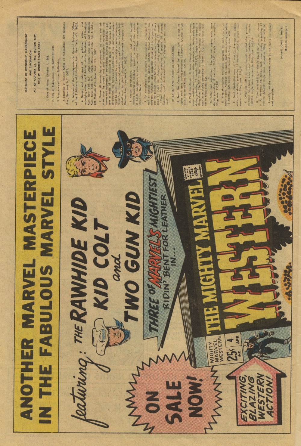 Read online The Rawhide Kid comic -  Issue #69 - 34