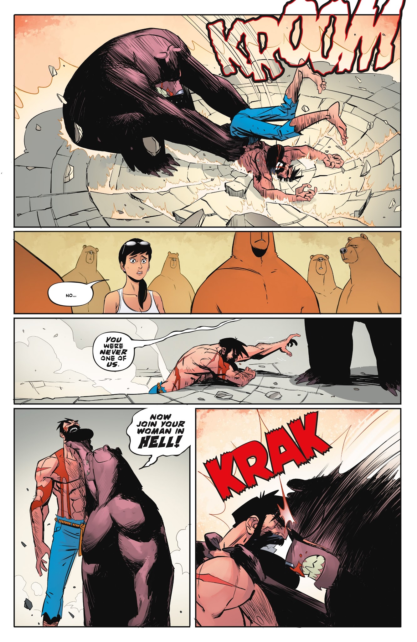 Read online Shirtless Bear-Fighter! comic -  Issue #5 - 12