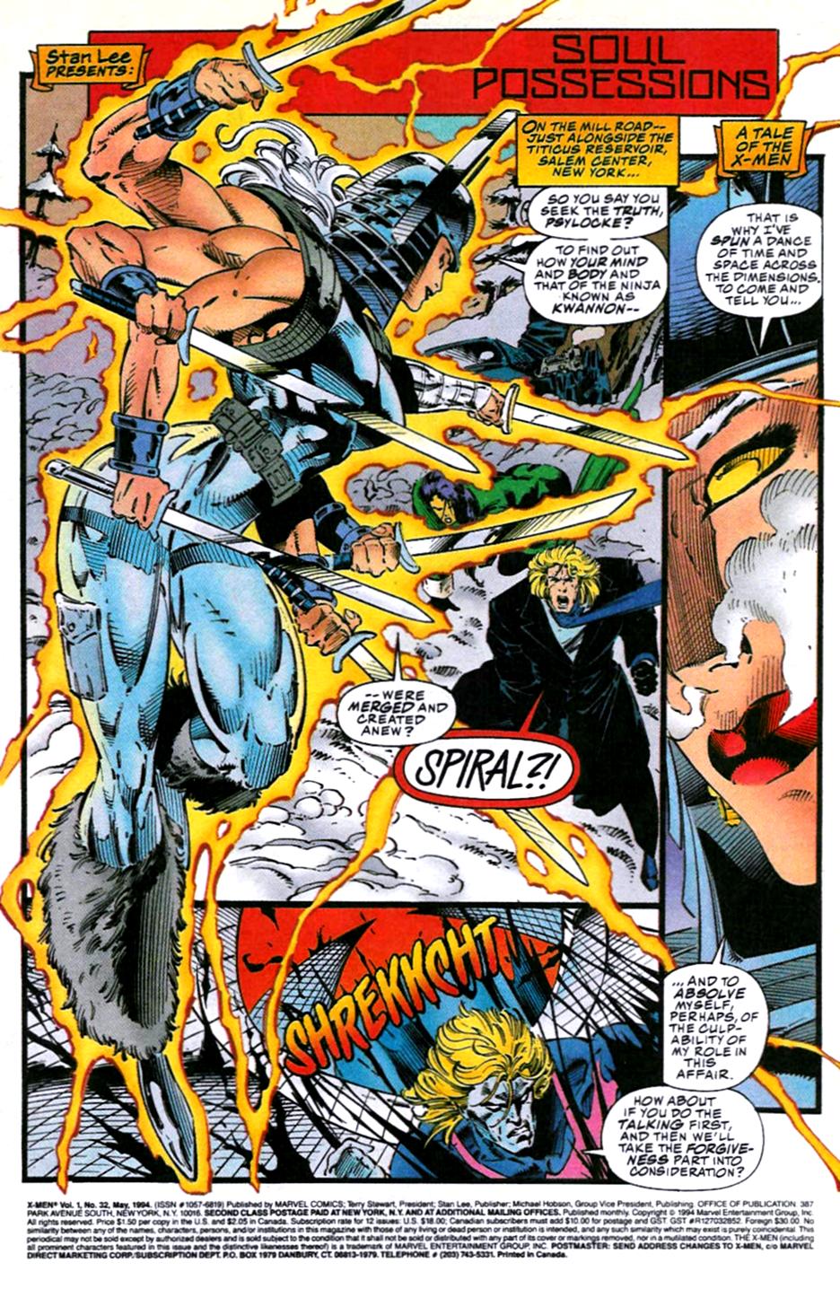 Read online X-Men (1991) comic -  Issue #32 - 2