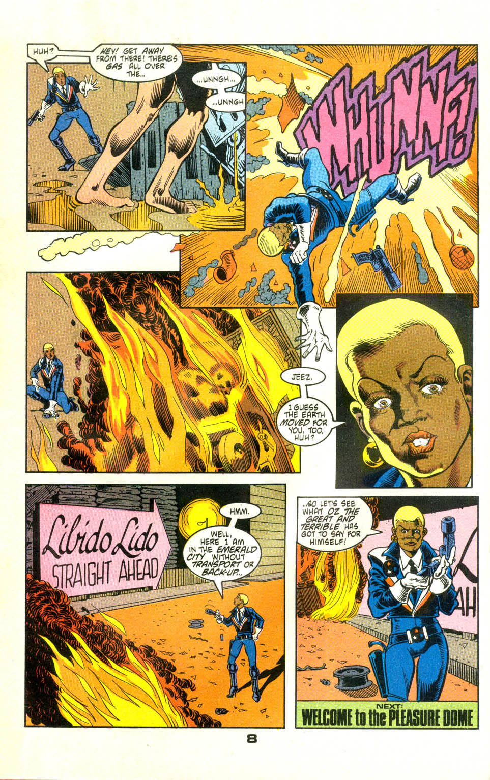 Read online American Flagg! comic -  Issue #24 - 30