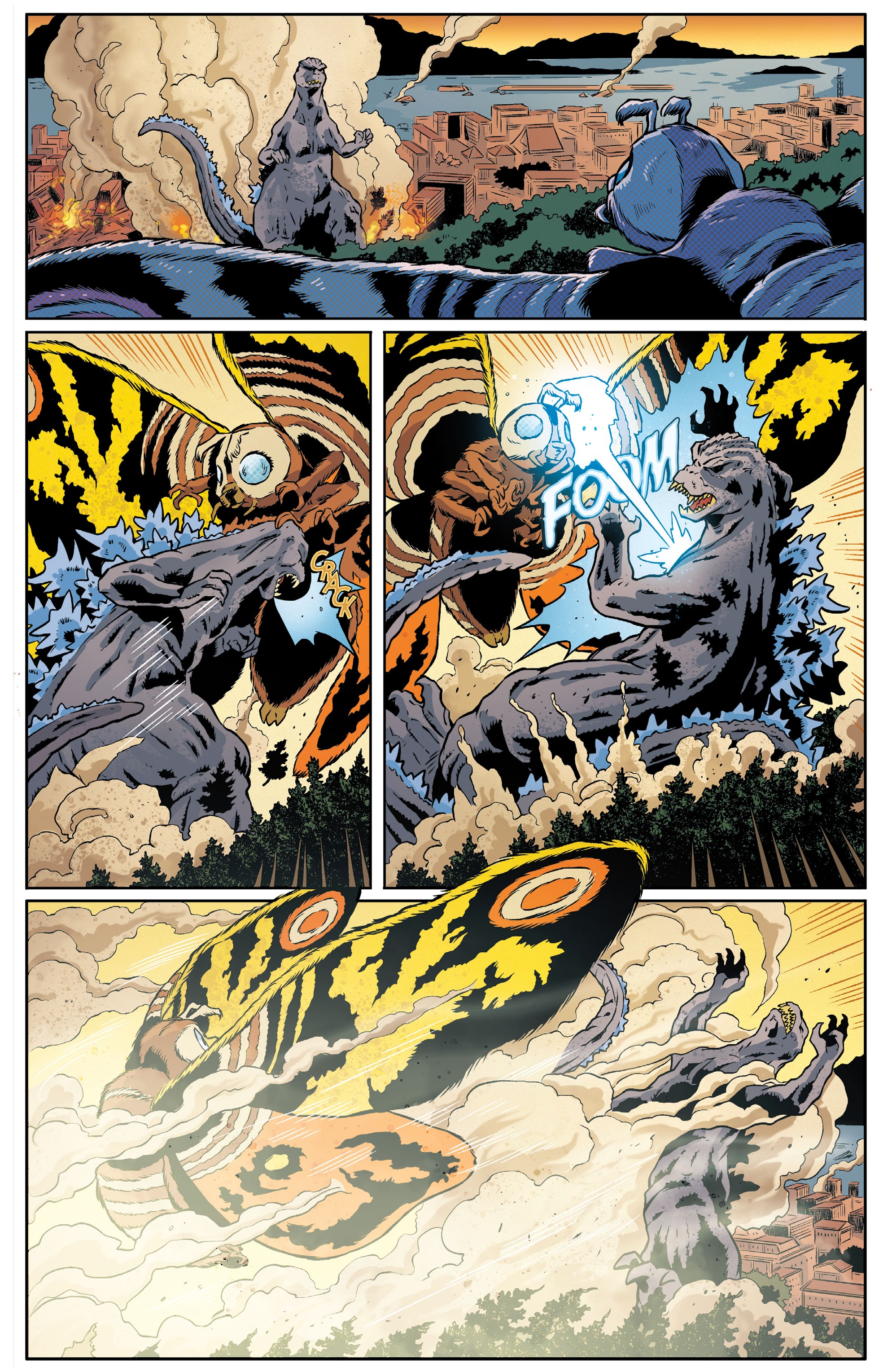 Read online Godzilla Rivals comic -  Issue # Vs. Mothra - 37